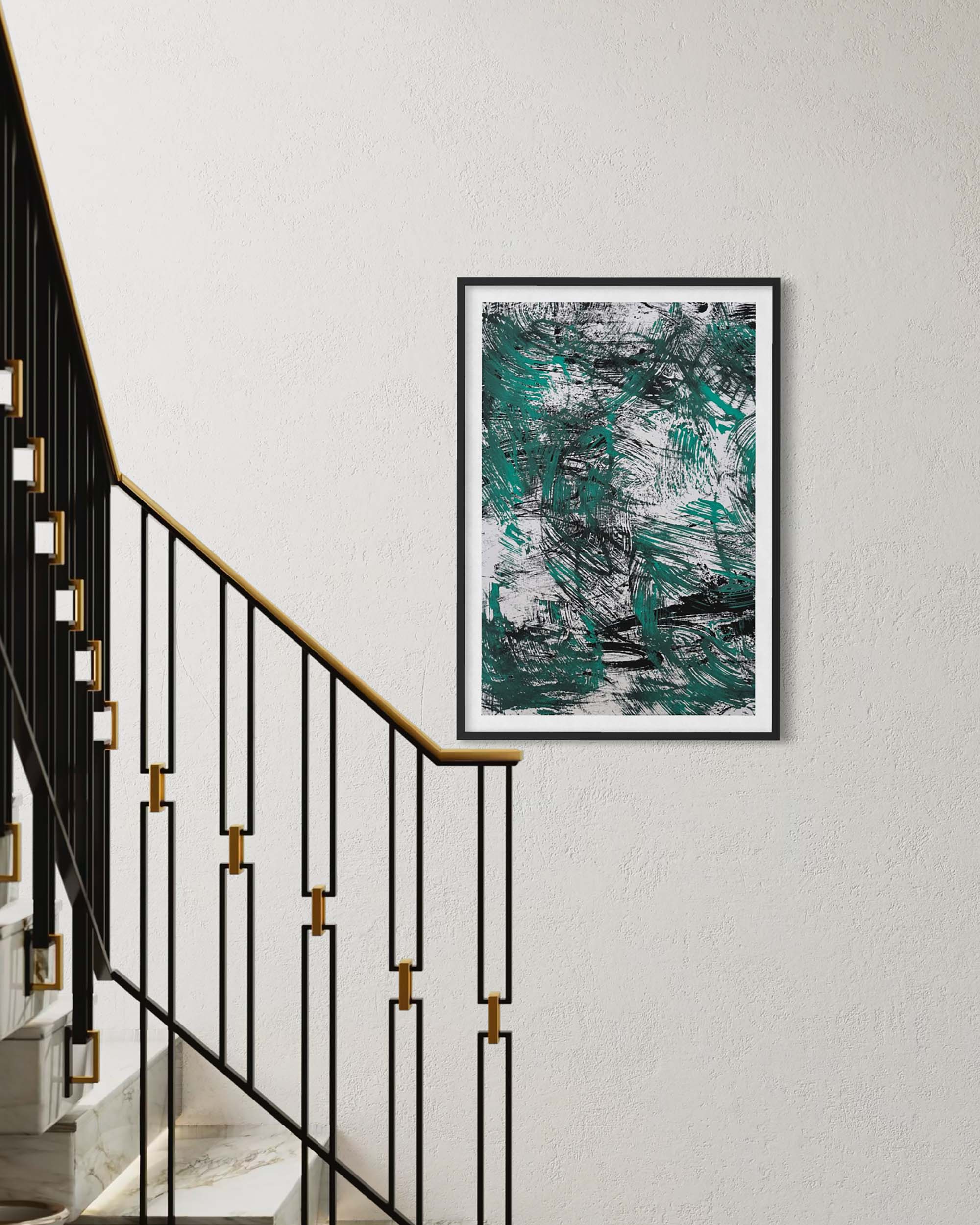 Paper Planes III | Framed Original Painting