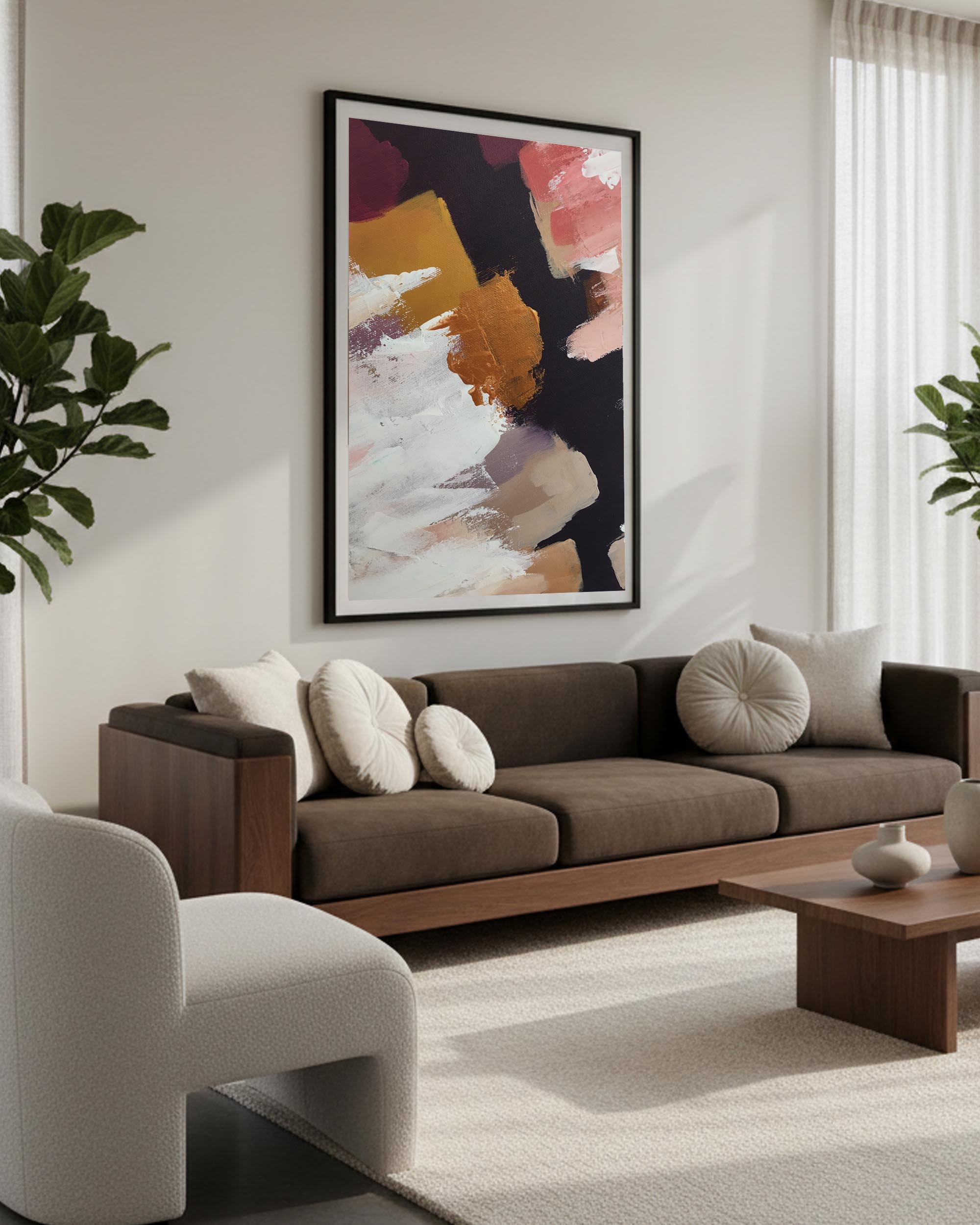 Abstract 50 Art Print