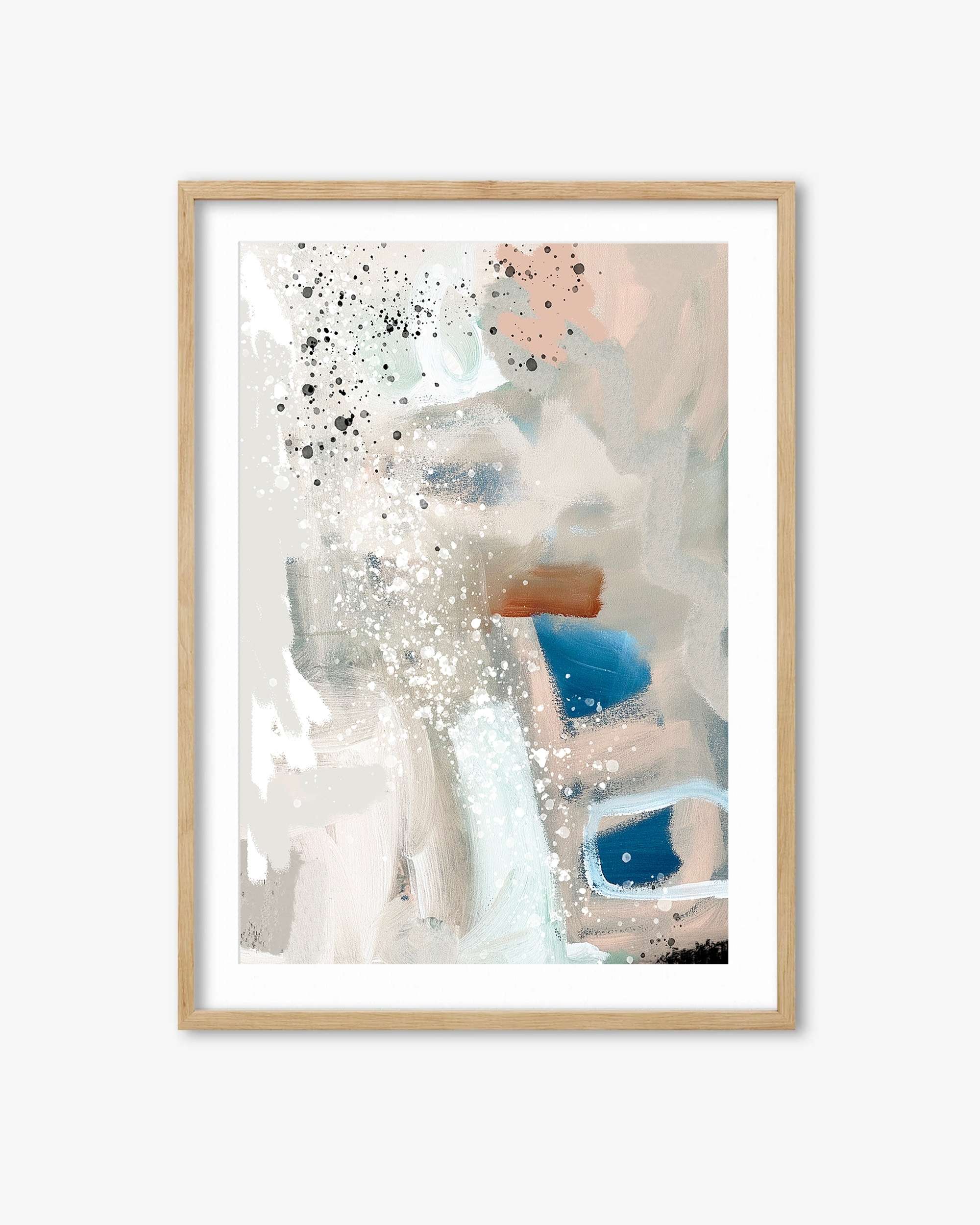 Contemporary Beige Art Print