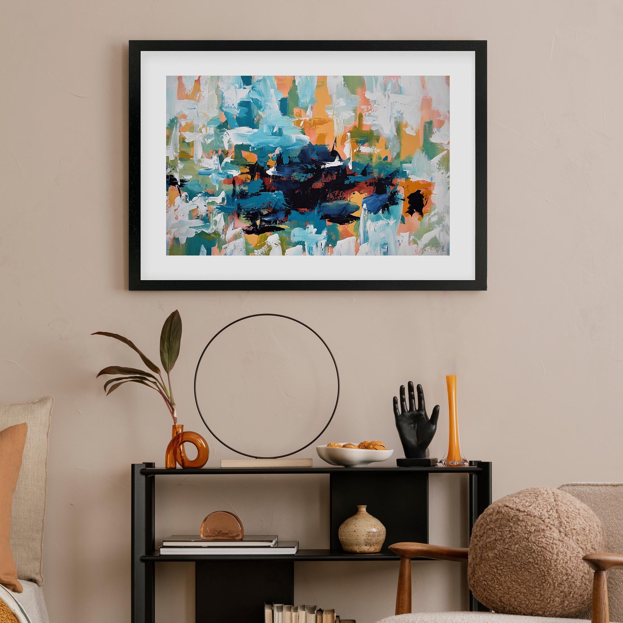 Abstract 420 Framed Art