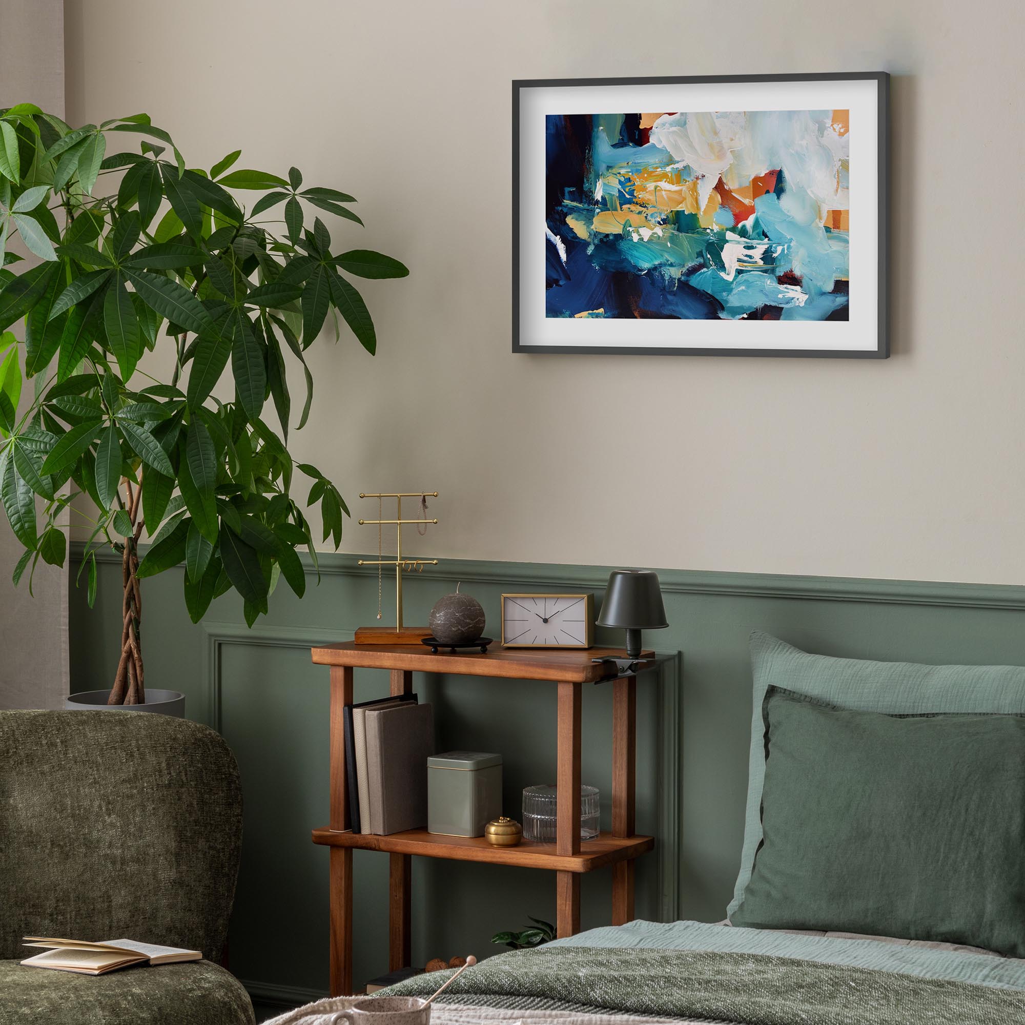 Abstract 226 Framed Art