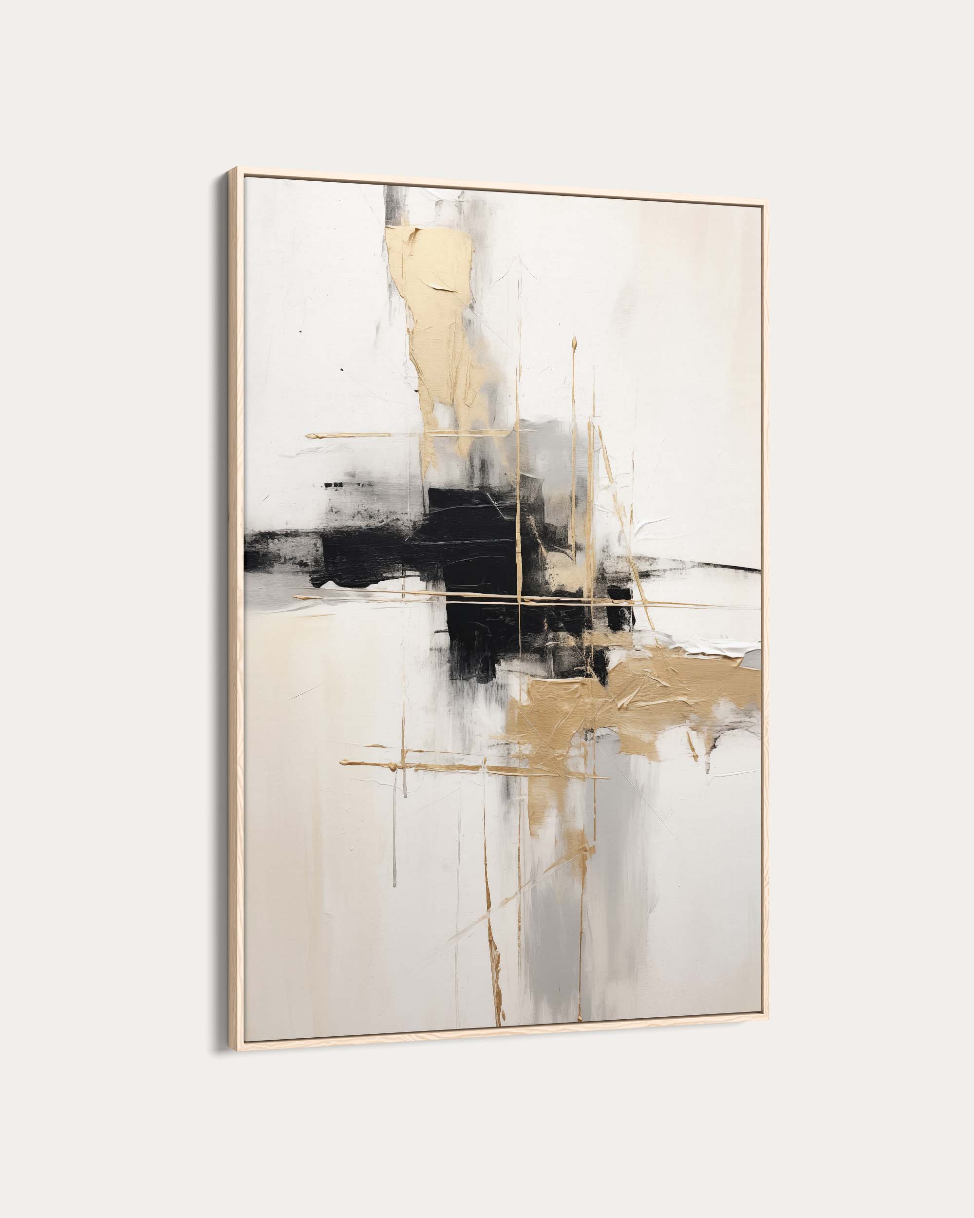 Gold And Black II Wall Art