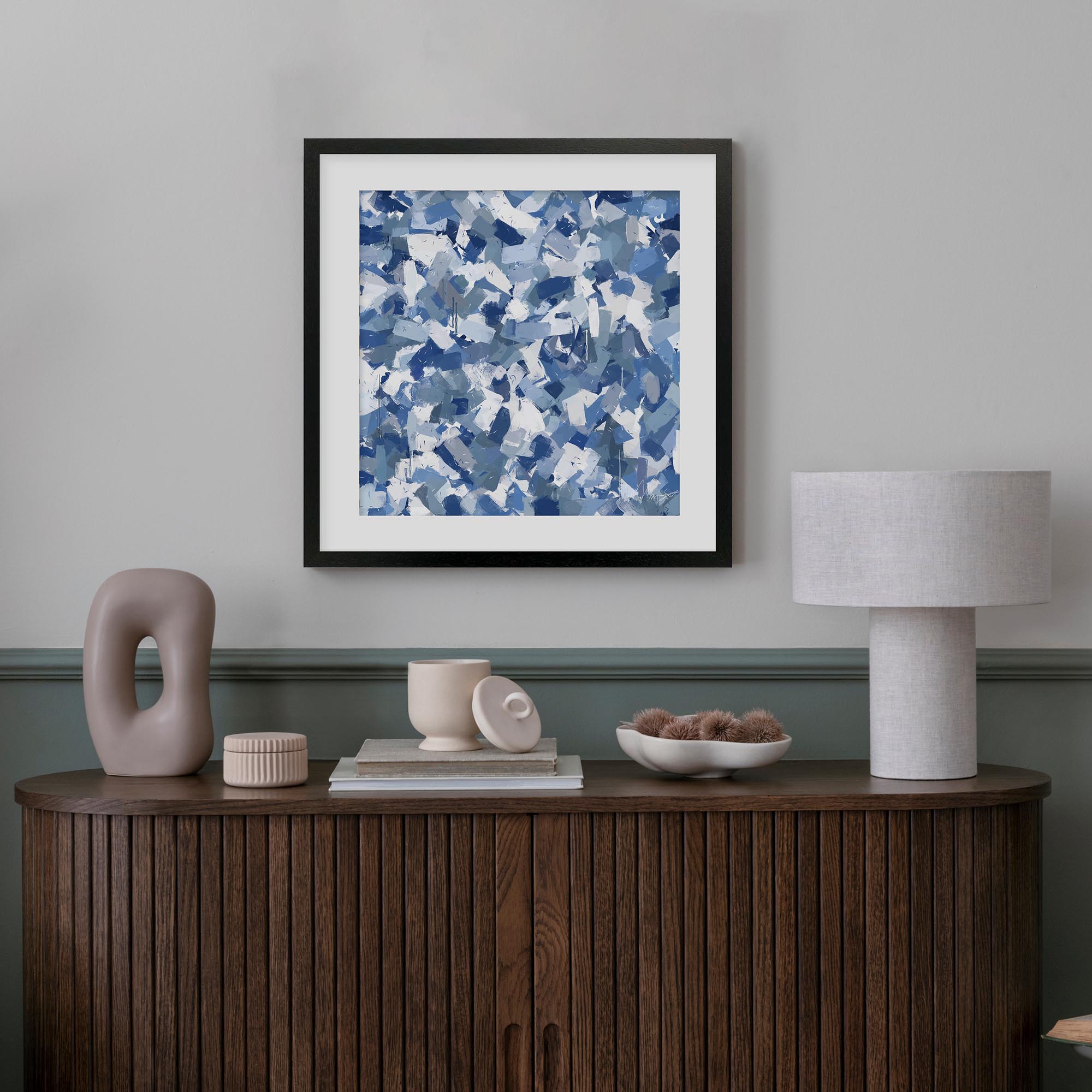 Set In Stone Framed Art