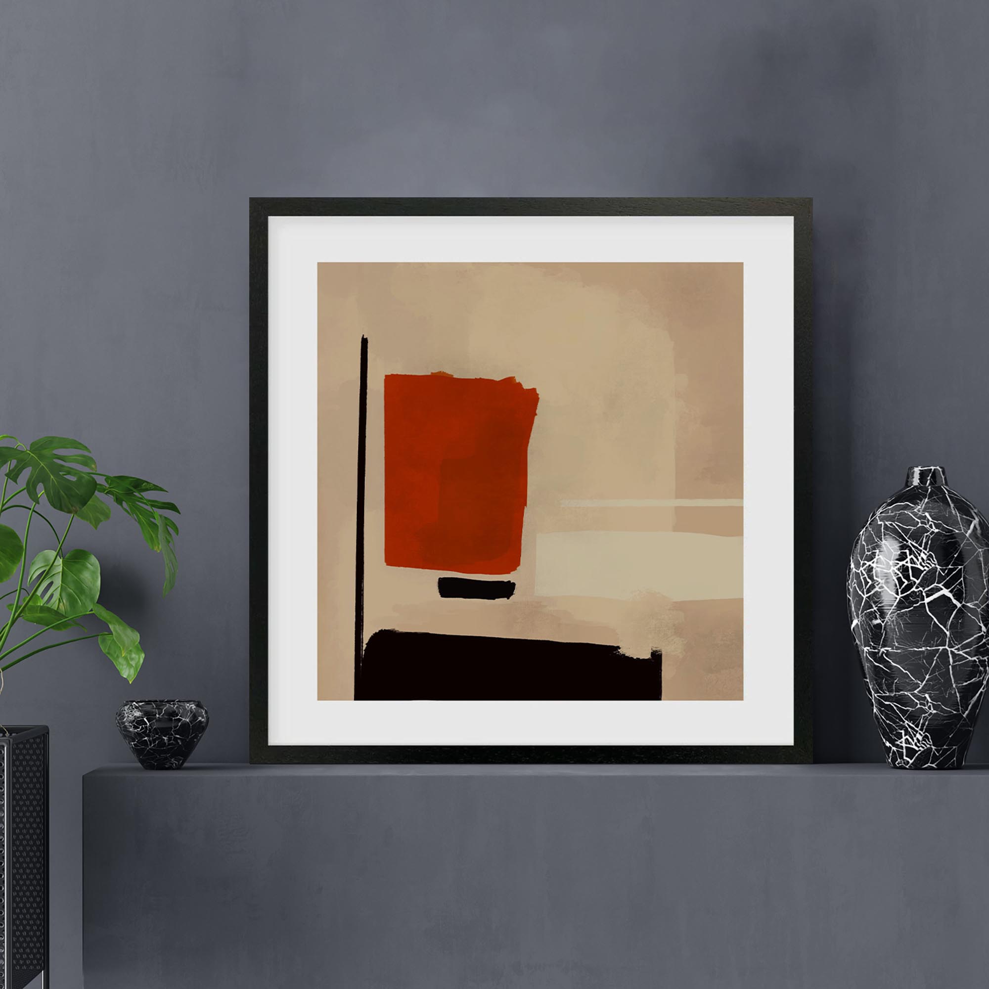 Reaching Out Framed Artwork