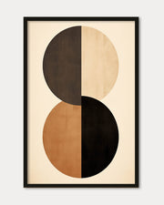 Retro Geometries V Art Print