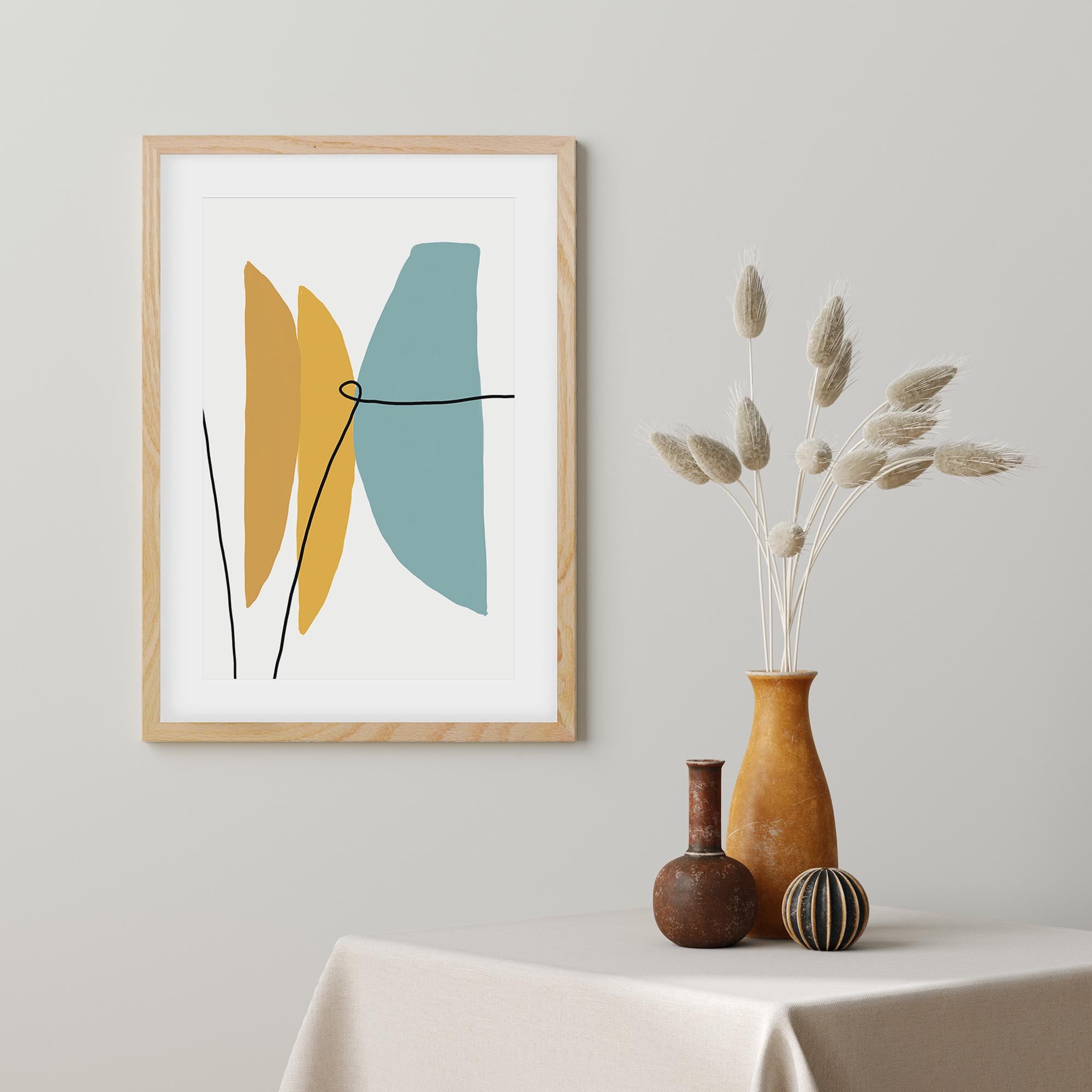 Abstract Design 3 Framed Art