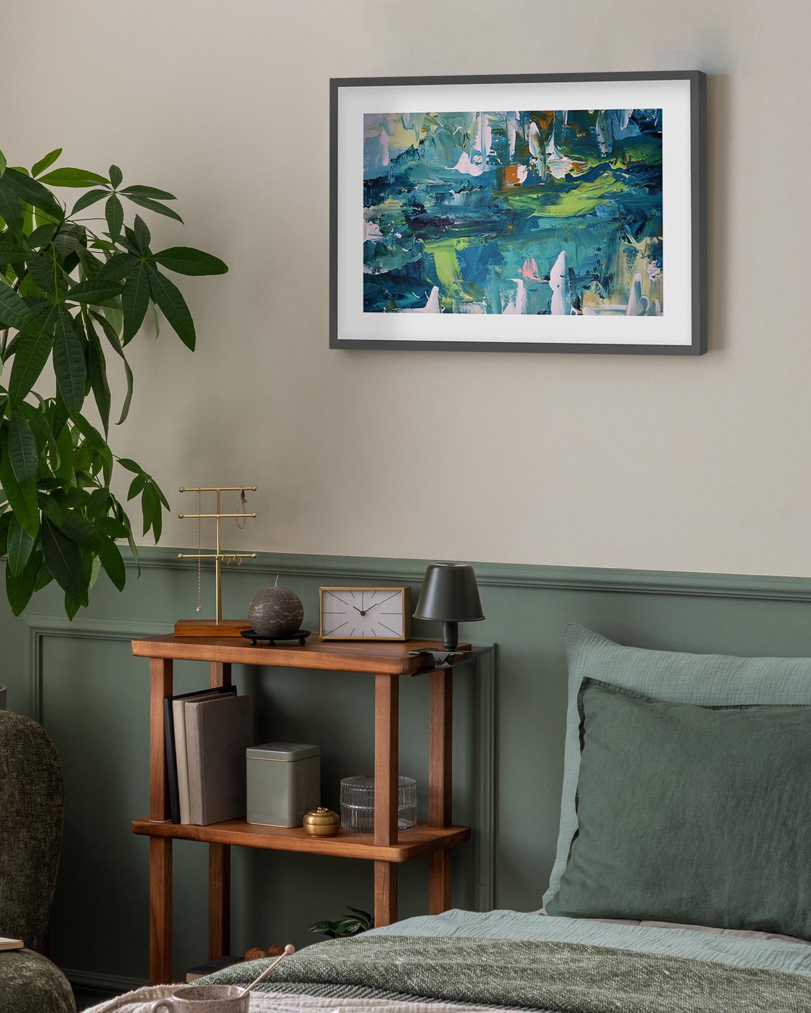 Abstract 168 Framed Art