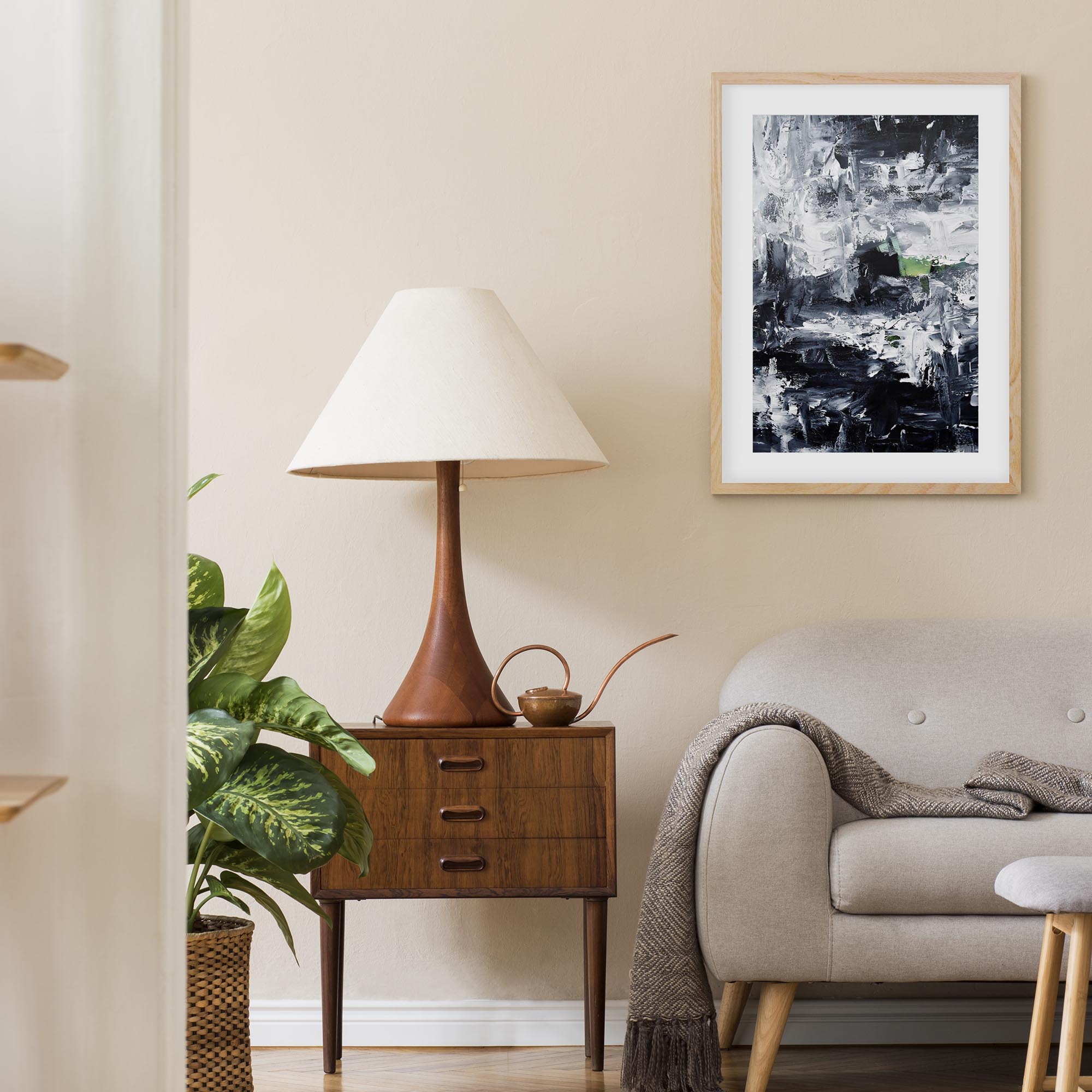 Abstract 291 Framed Art