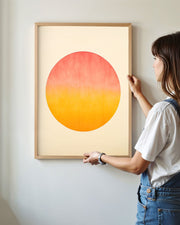 Sun kissed Art Print
