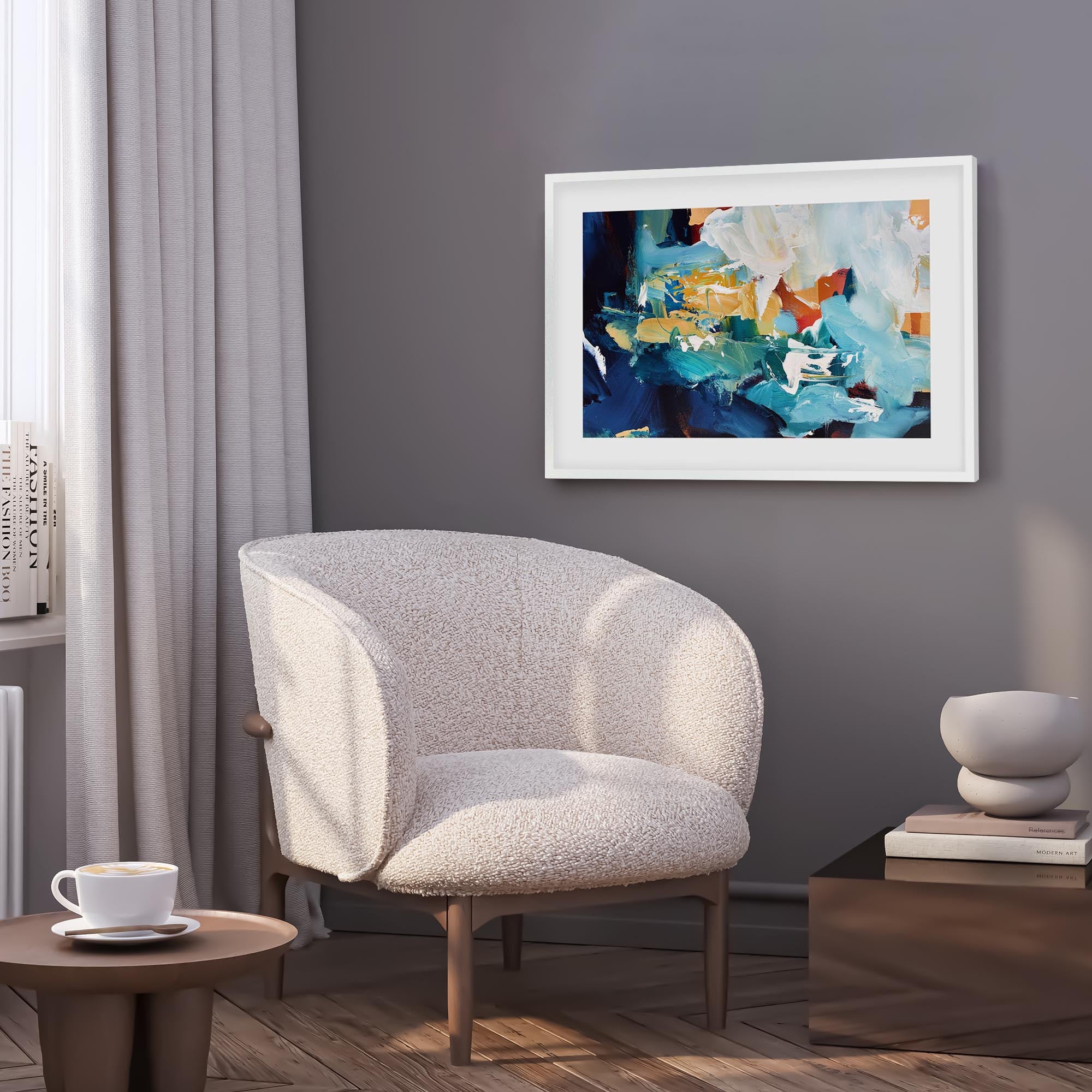 Abstract 226 Framed Art