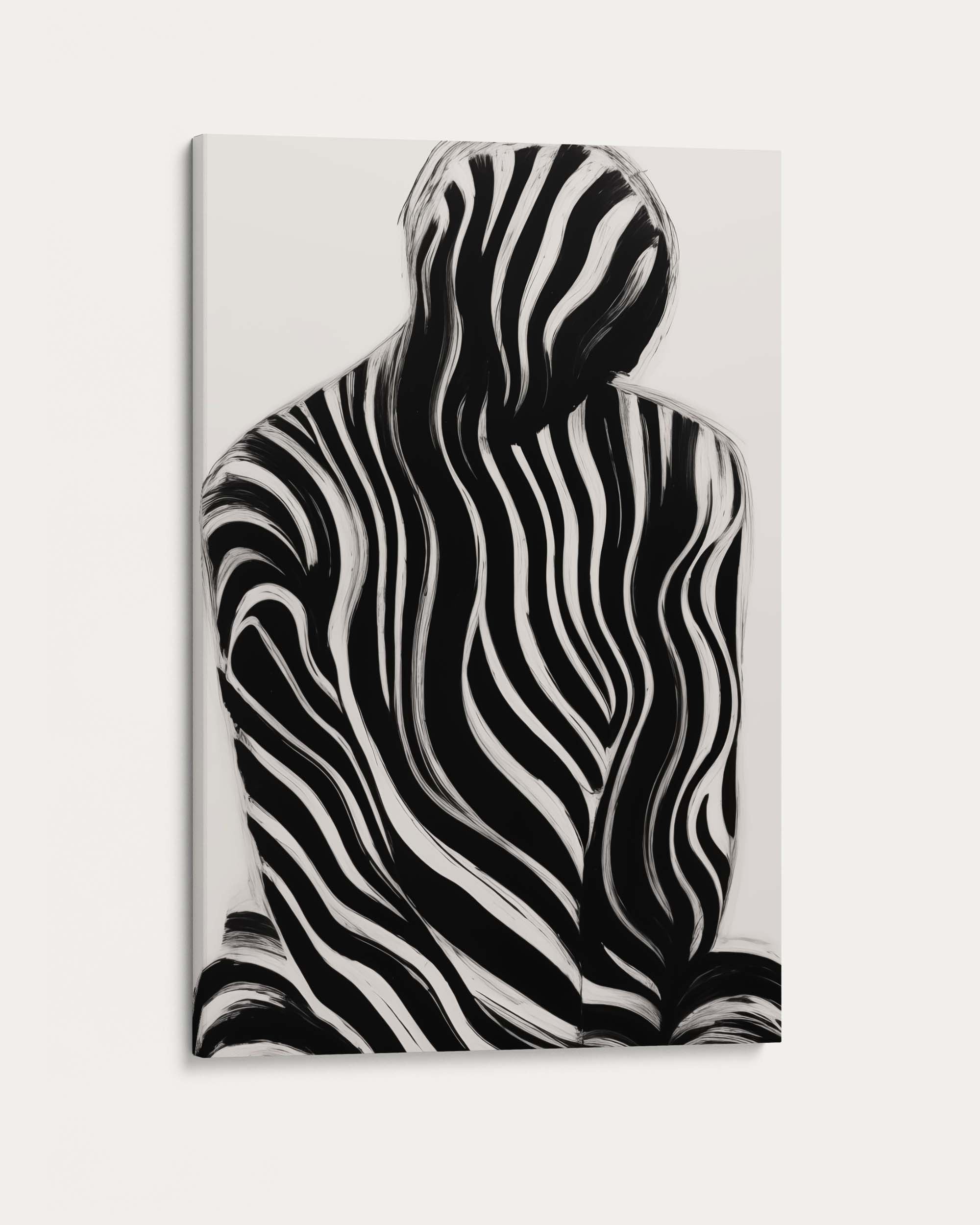 Monochrome Shadows III Art Print