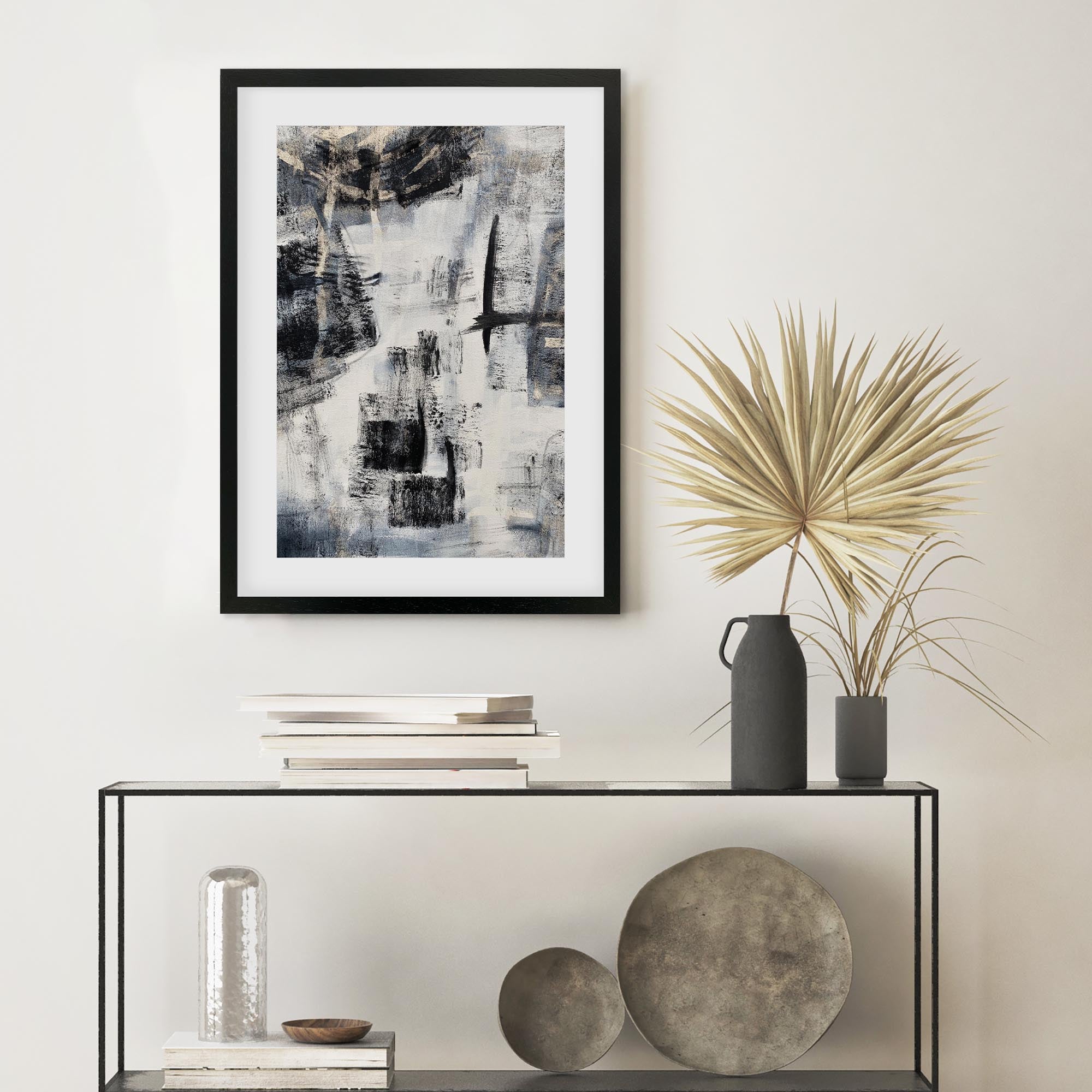 Abstraction 103 Framed Art