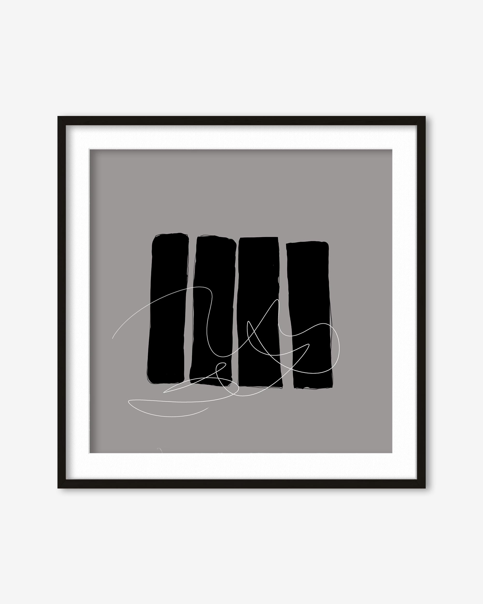 Lyrical Abstract II Art Print