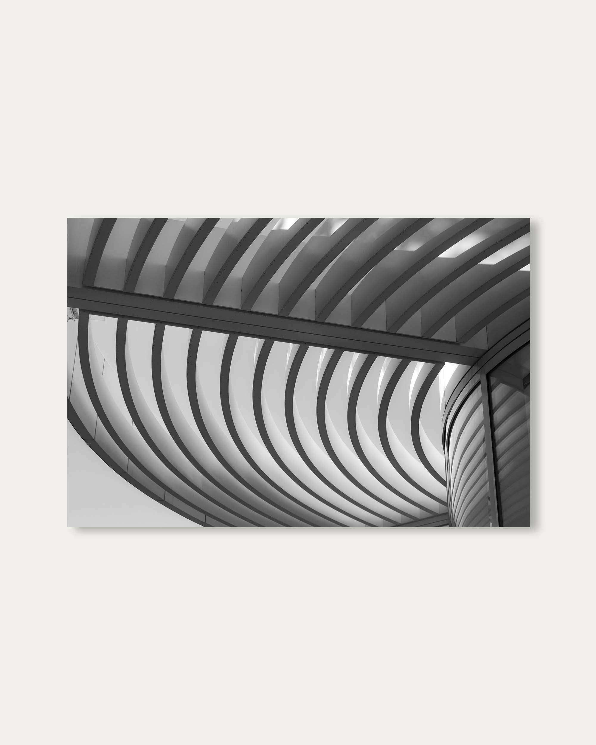 Monochrome Architecture Wall Art Print