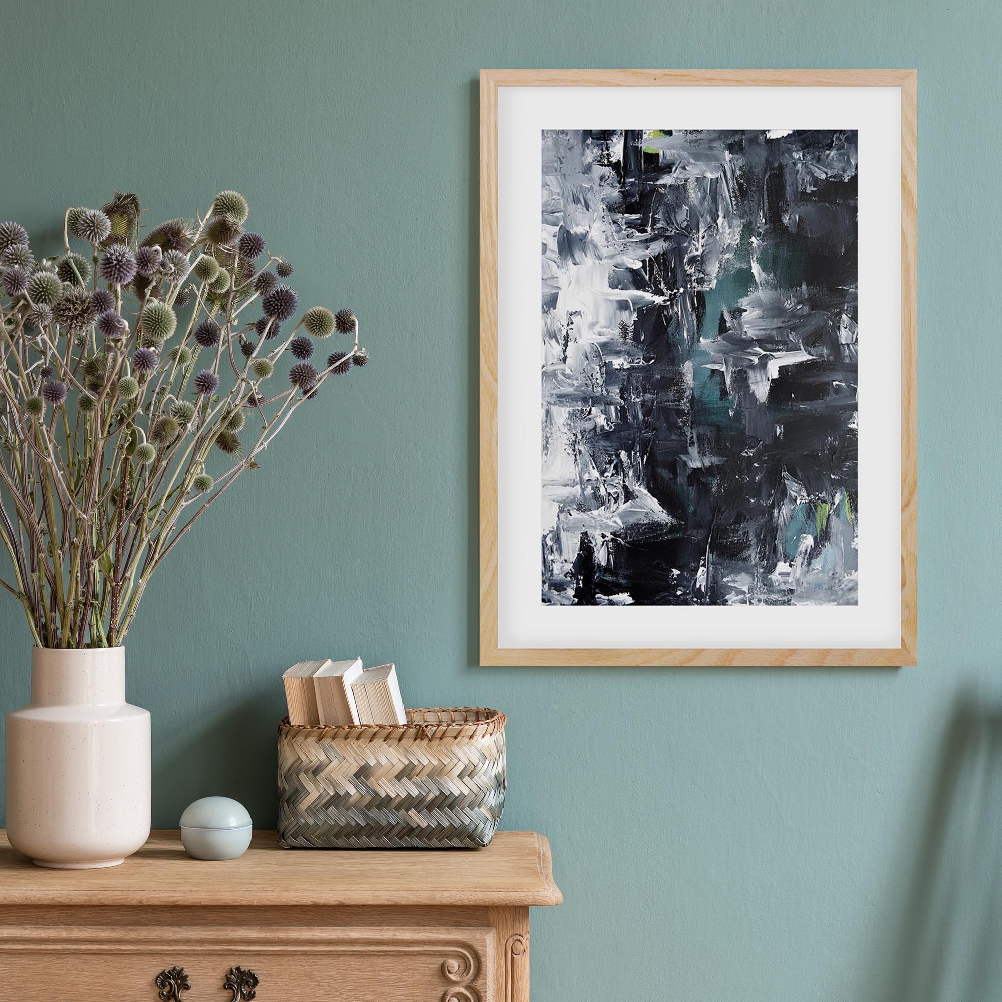Abstract 292 Framed Art