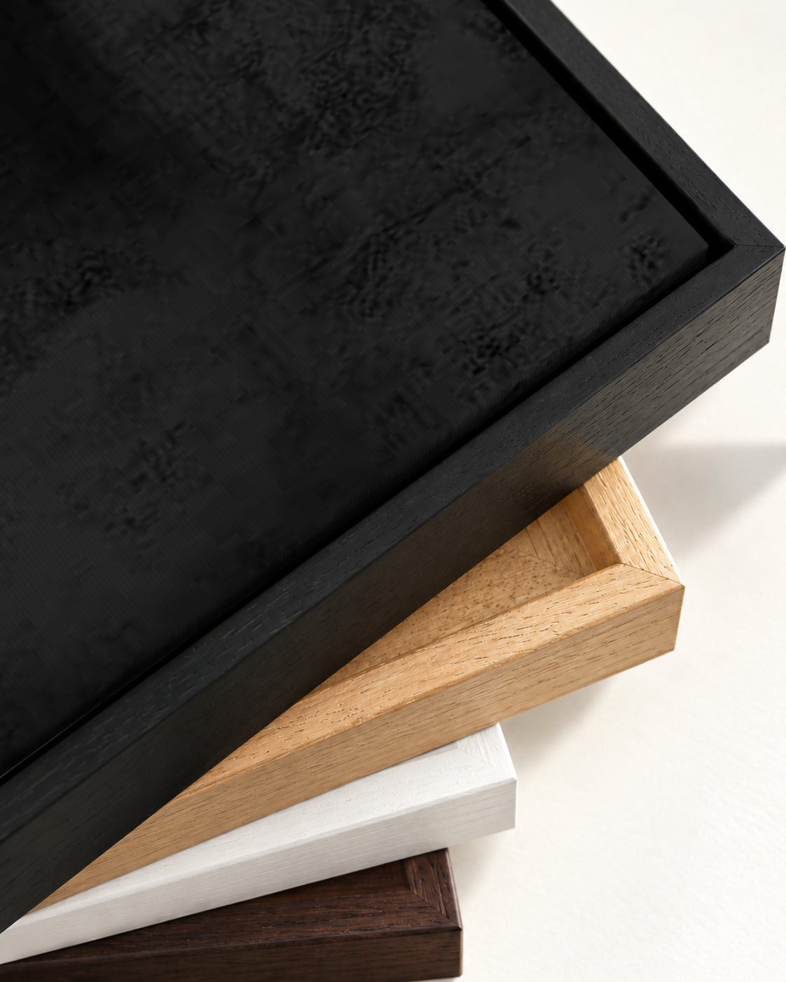 Monopoly Canvas Art — framed canvas corner and wrapped canvas detail