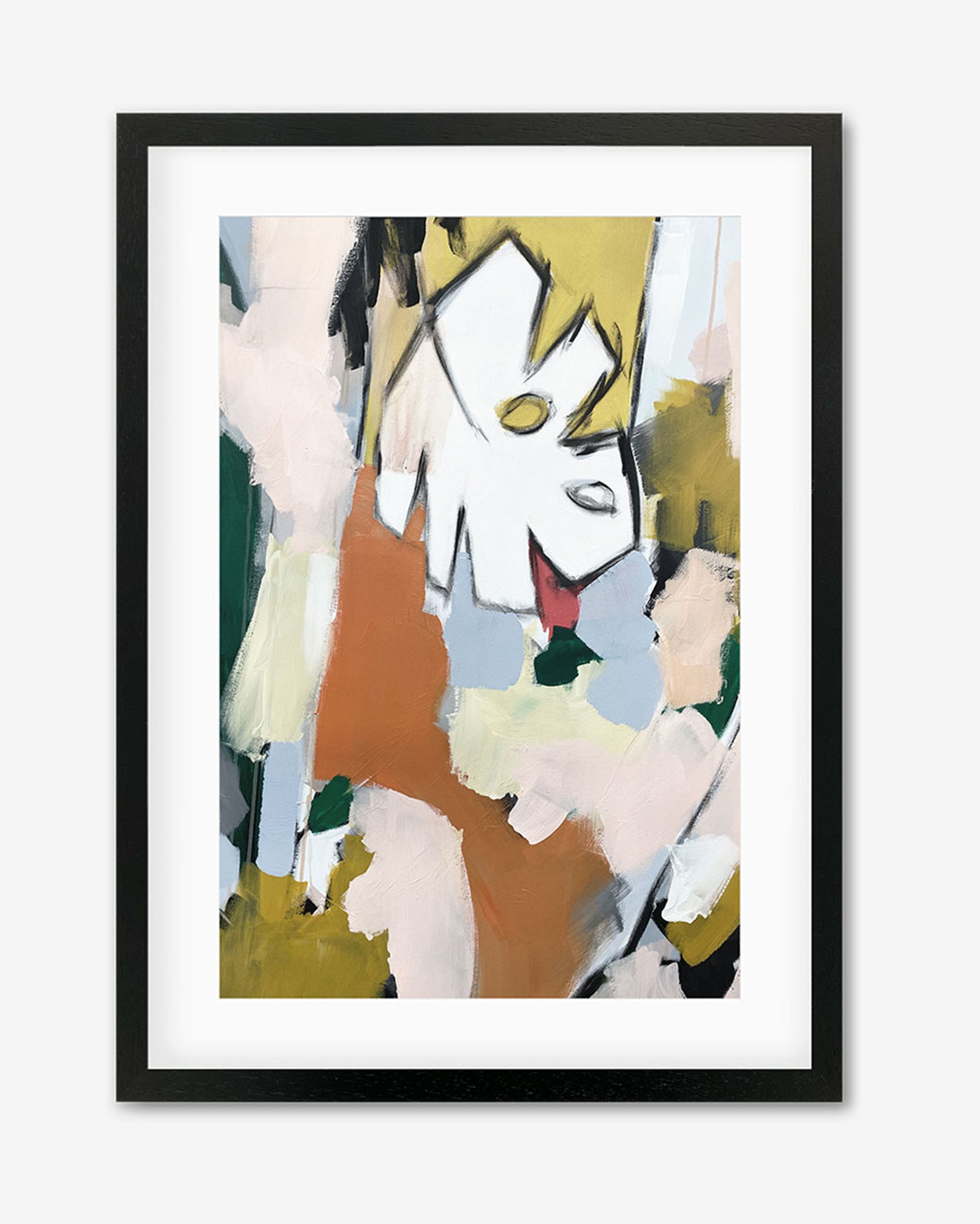 Abstraction 107 Framed Art