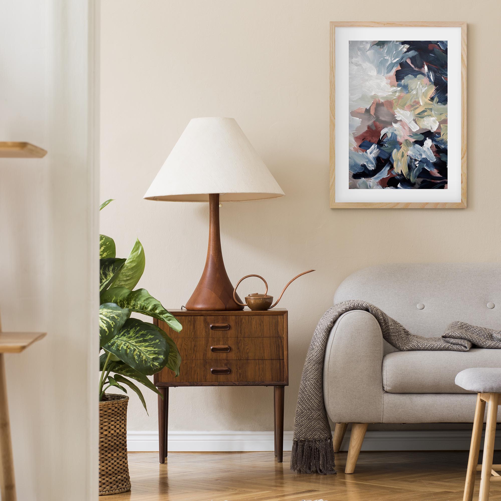 Abstract 511 Framed Art