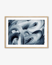 Abstract Brushstrokes II Art Print