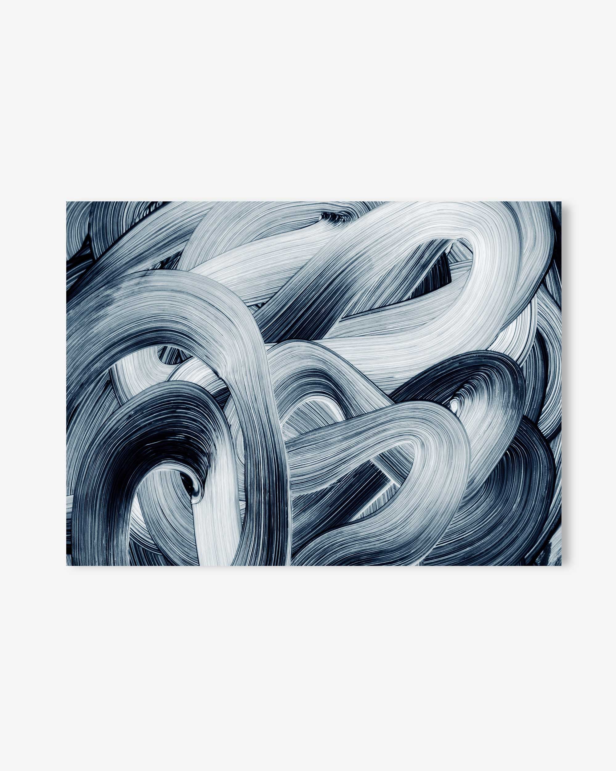 Abstract Brushstrokes II Art Print