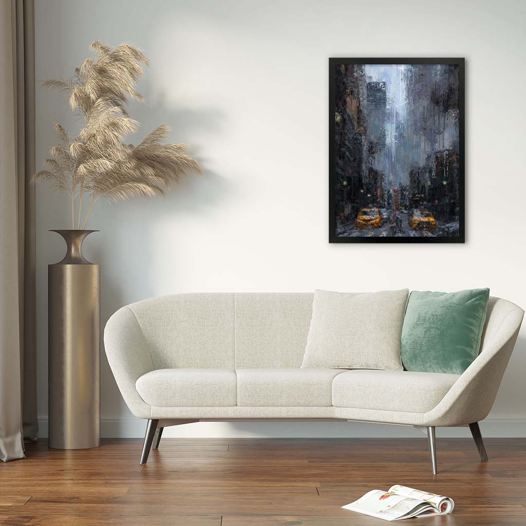 New York City Impressionist Framed Art
