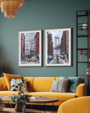 New York City Impressionist - Print Set Of 2