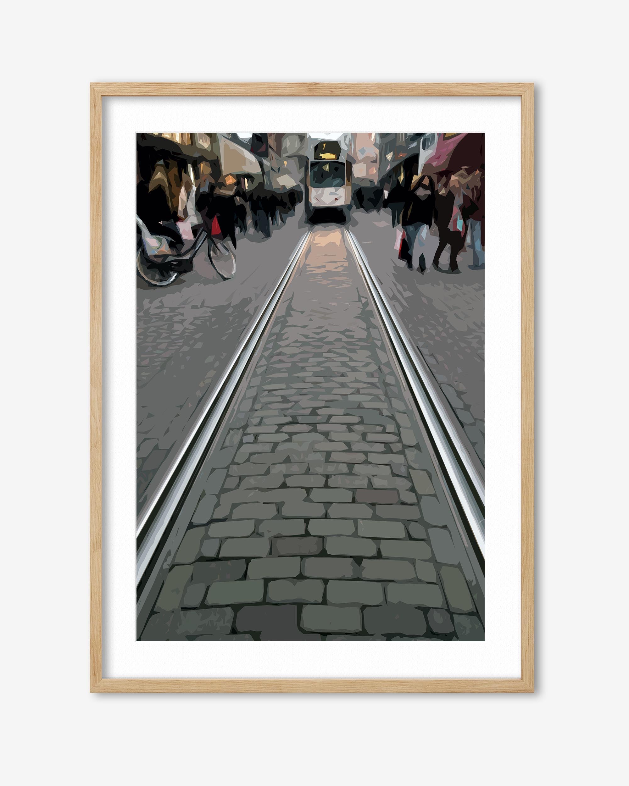 Brushed Amsterdam Art Print