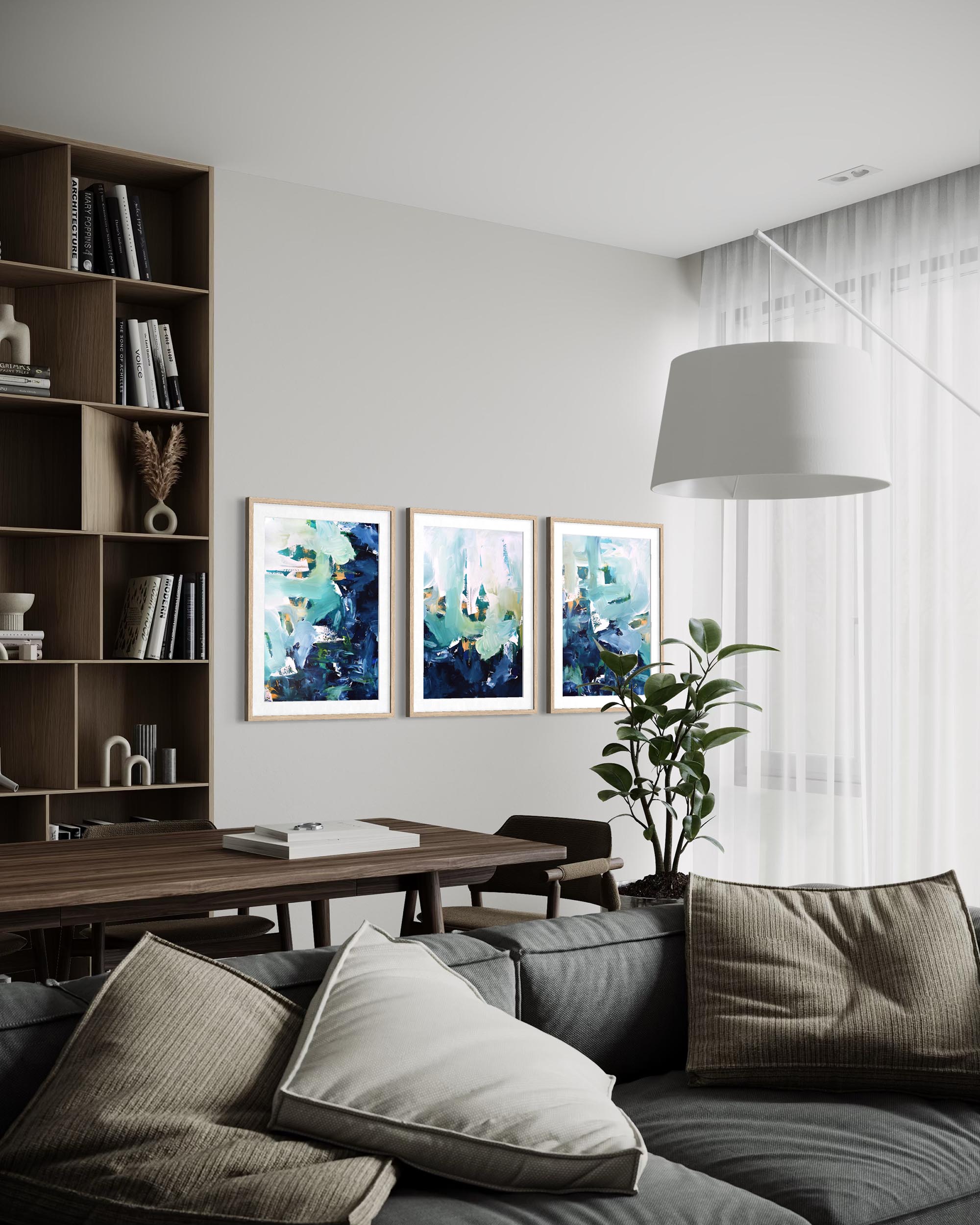 Abstract Landscape - Print Set Of 3