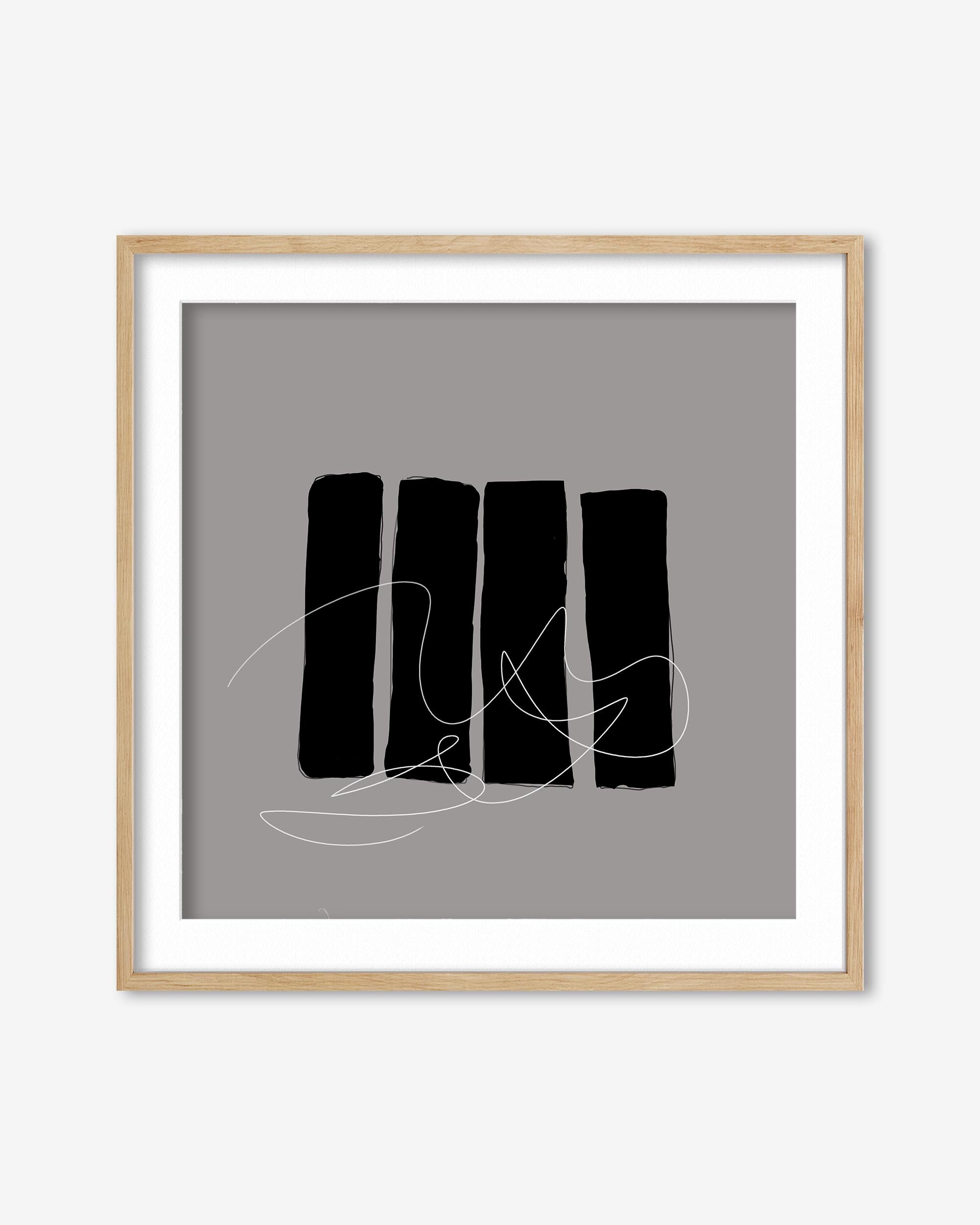 Lyrical Abstract II Art Print
