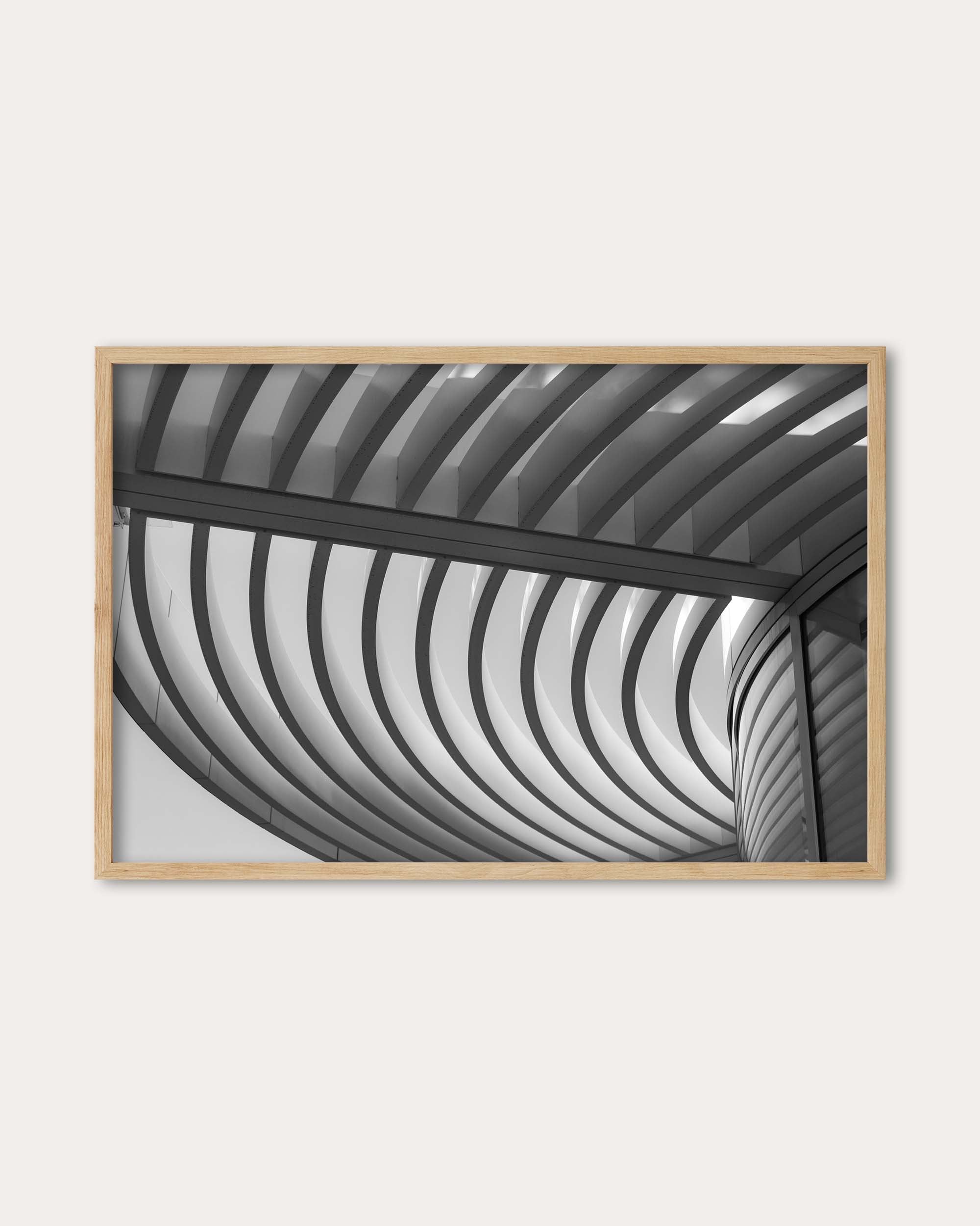 Monochrome Architecture Wall Art Print