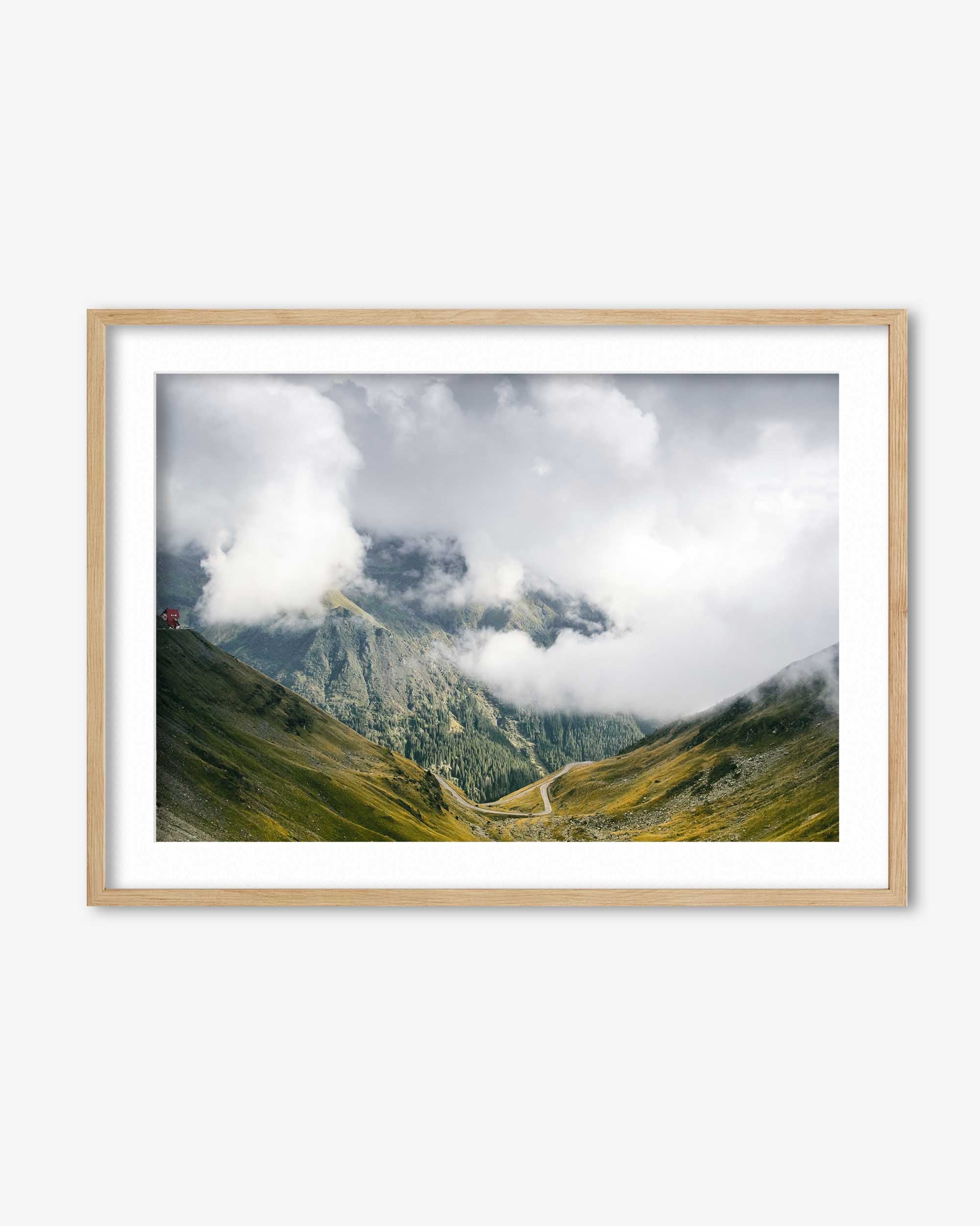 Mountain Range Wall Art Print
