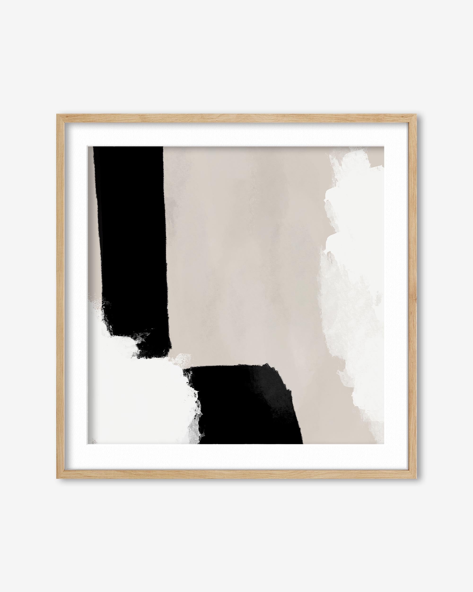 Neutral Haze III Art Print