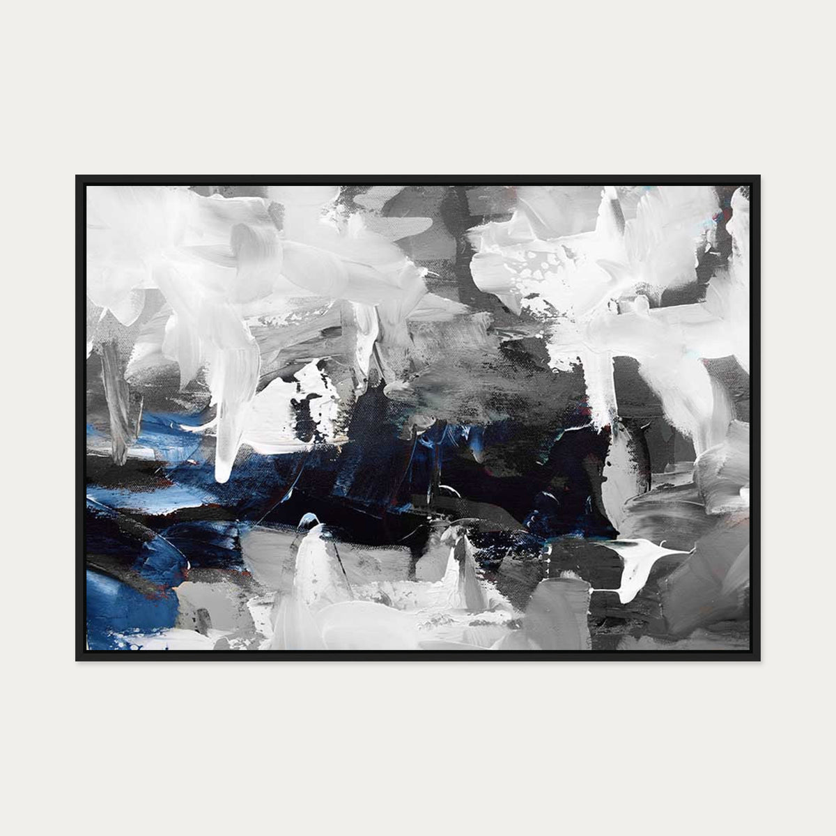 Oasis Canvas Art — 70 x 100 cm — Black Frame