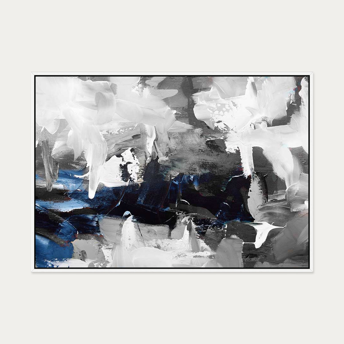 Oasis Canvas Art — 70 x 100 cm — White Frame