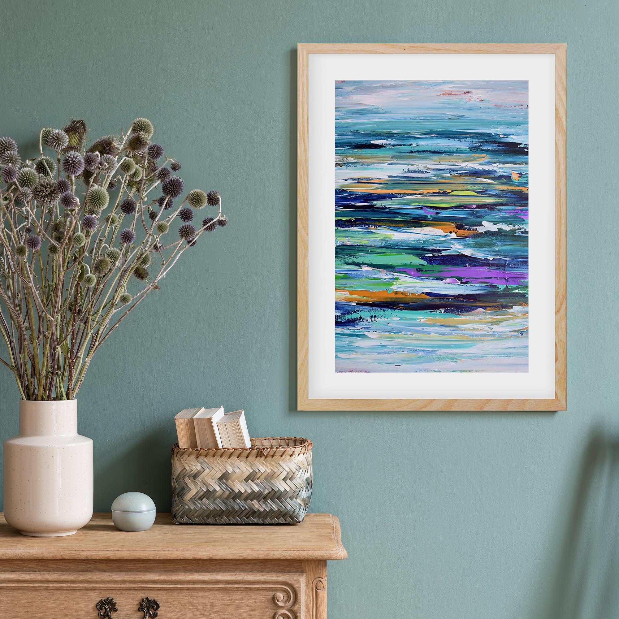 Abstract 286 Framed Art