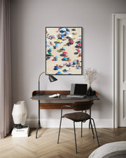 Beach Umbrella Wall Art Print