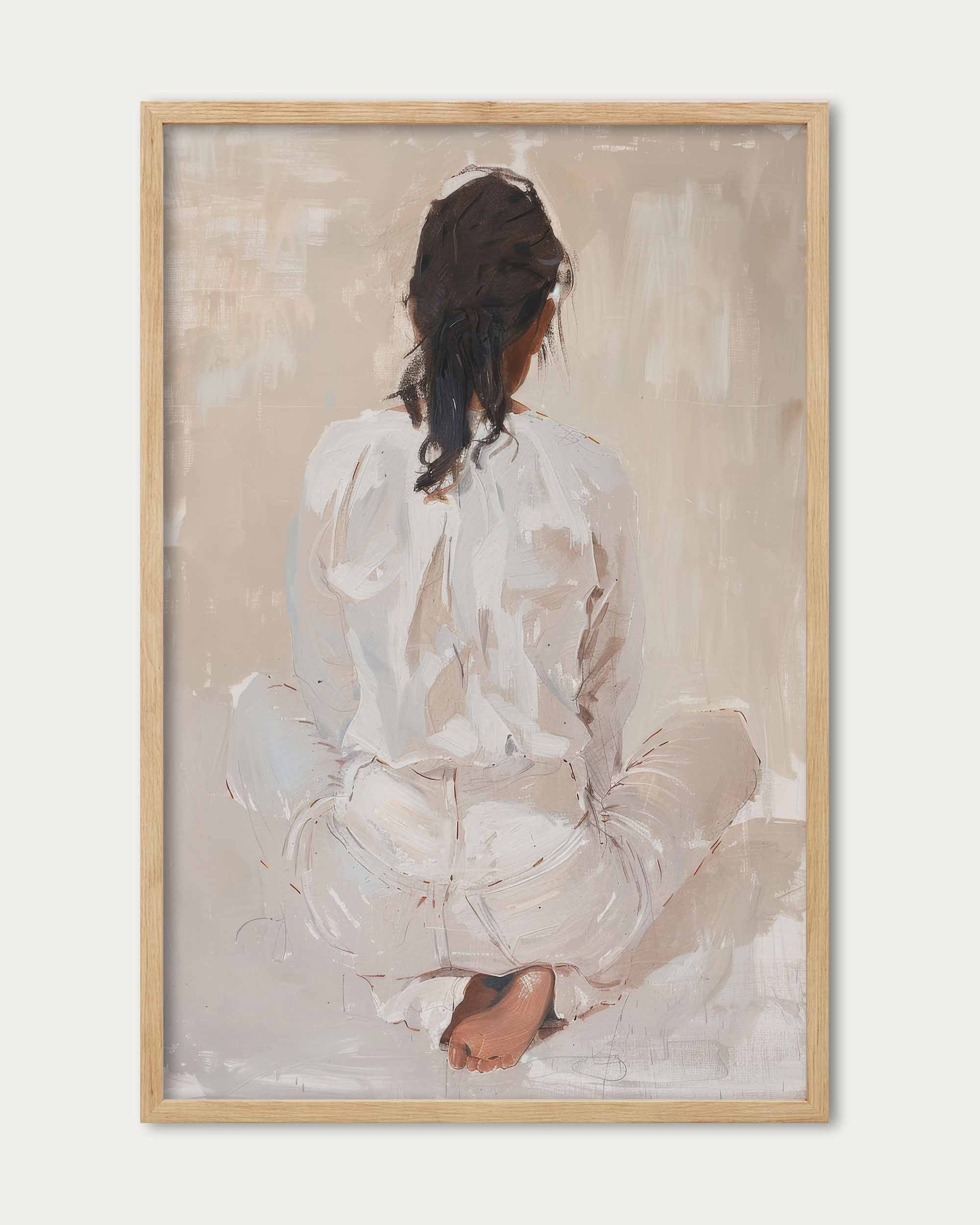 Yoga Time Wall Art Print