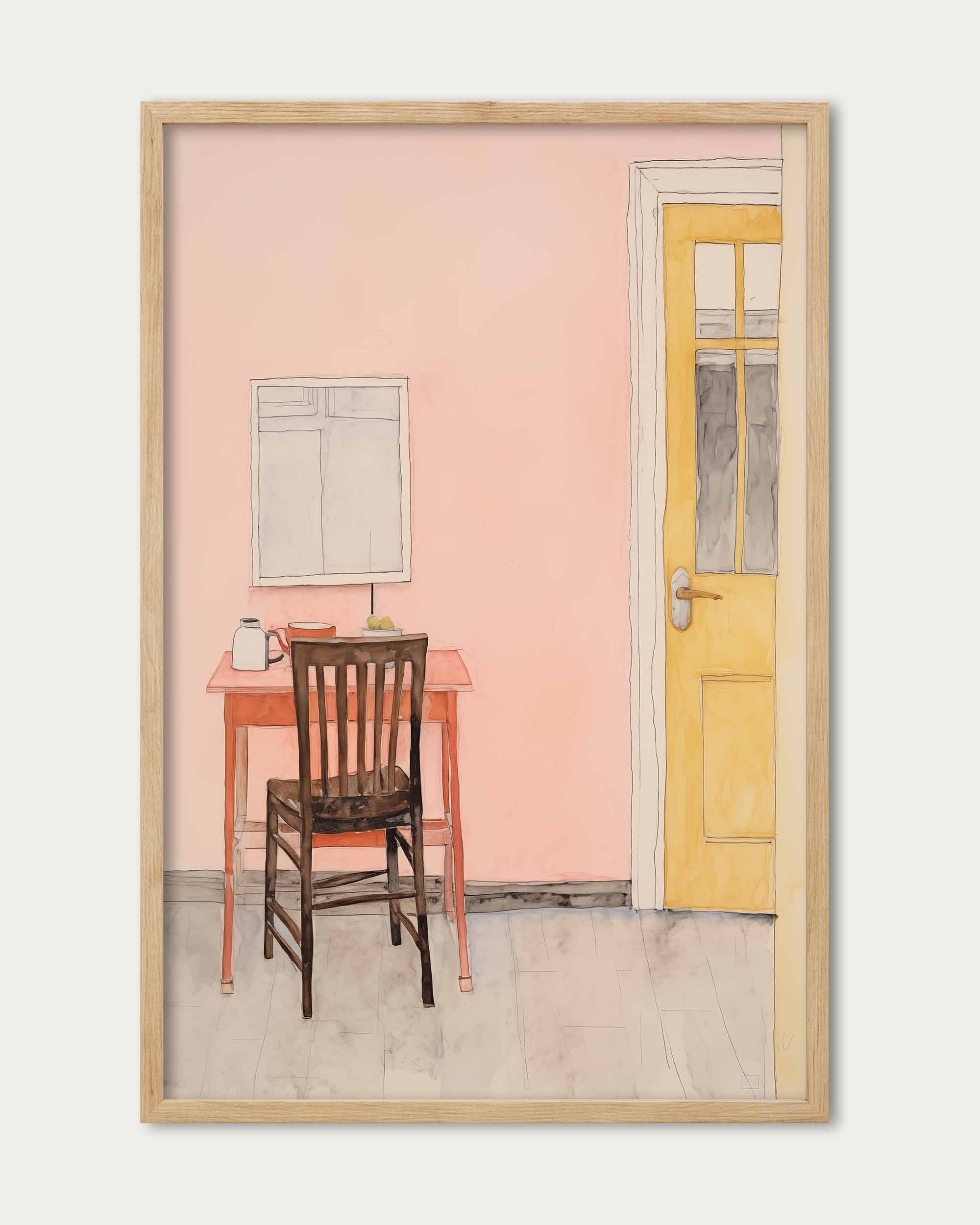 Cottage Wall Art Print