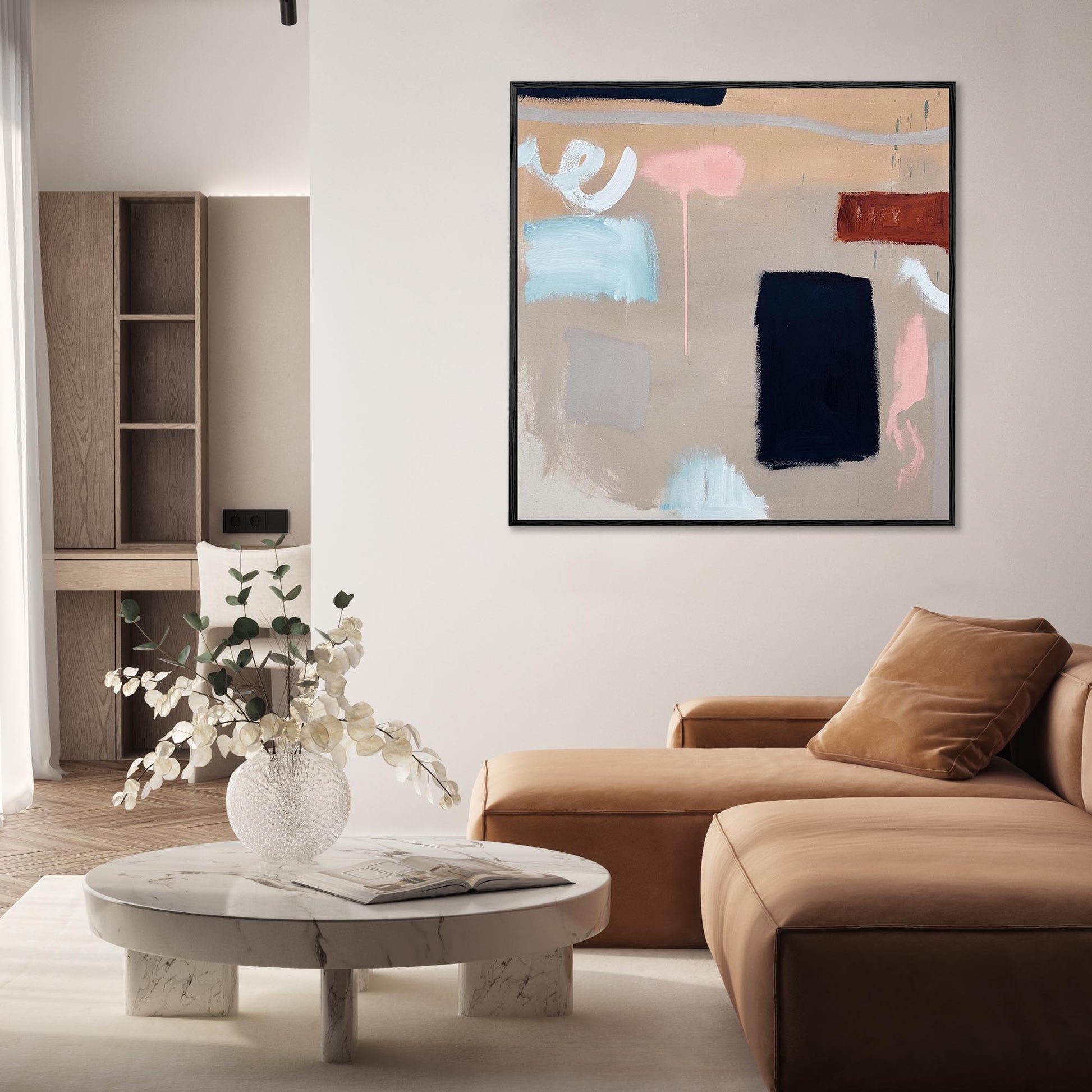 The Little Things In Life - Original Painting-Abstract House