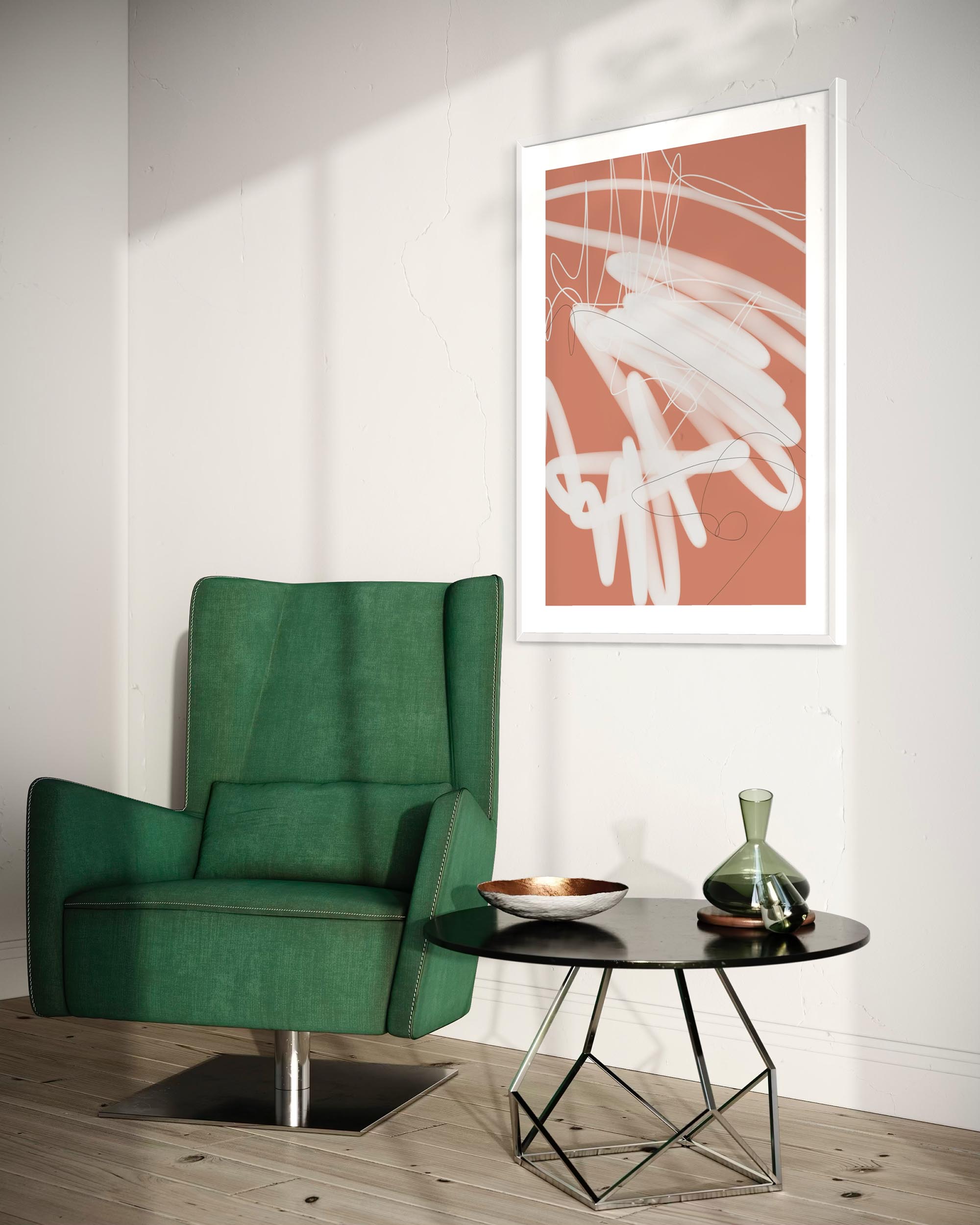 Abstract Sketch Art Print