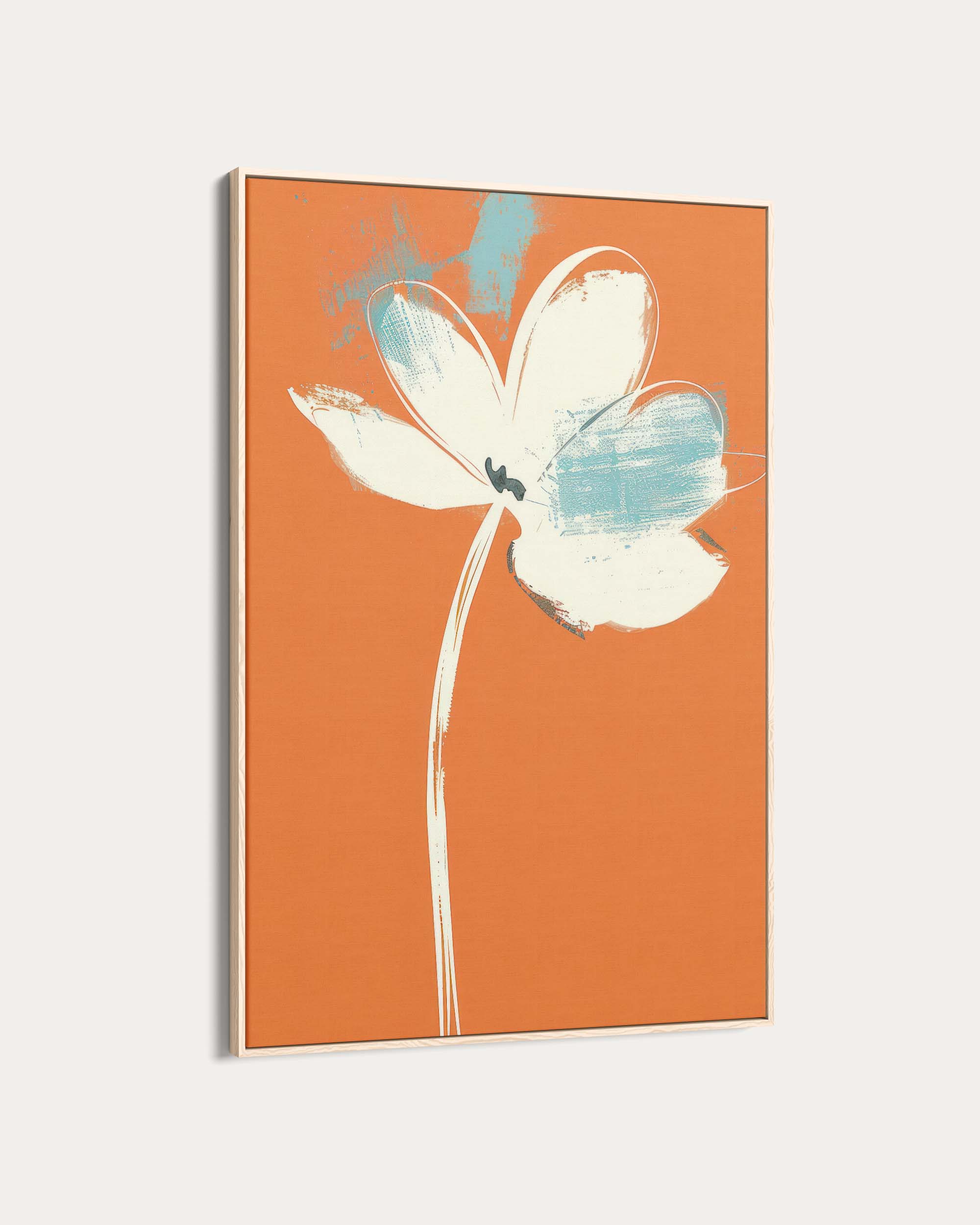 Abstract Stem Wall Art