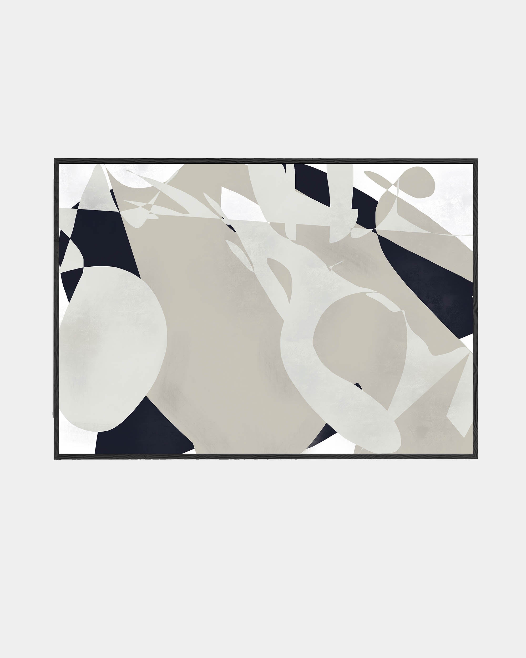 Modern Landscape Framed Canvas