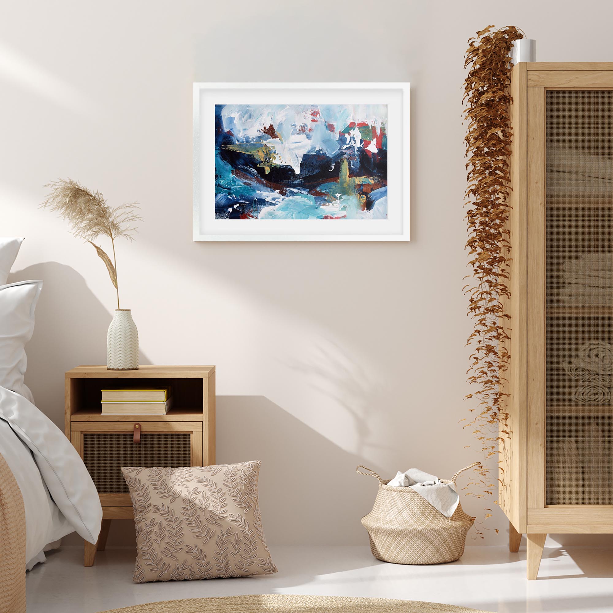 Abstract 236 Framed Art