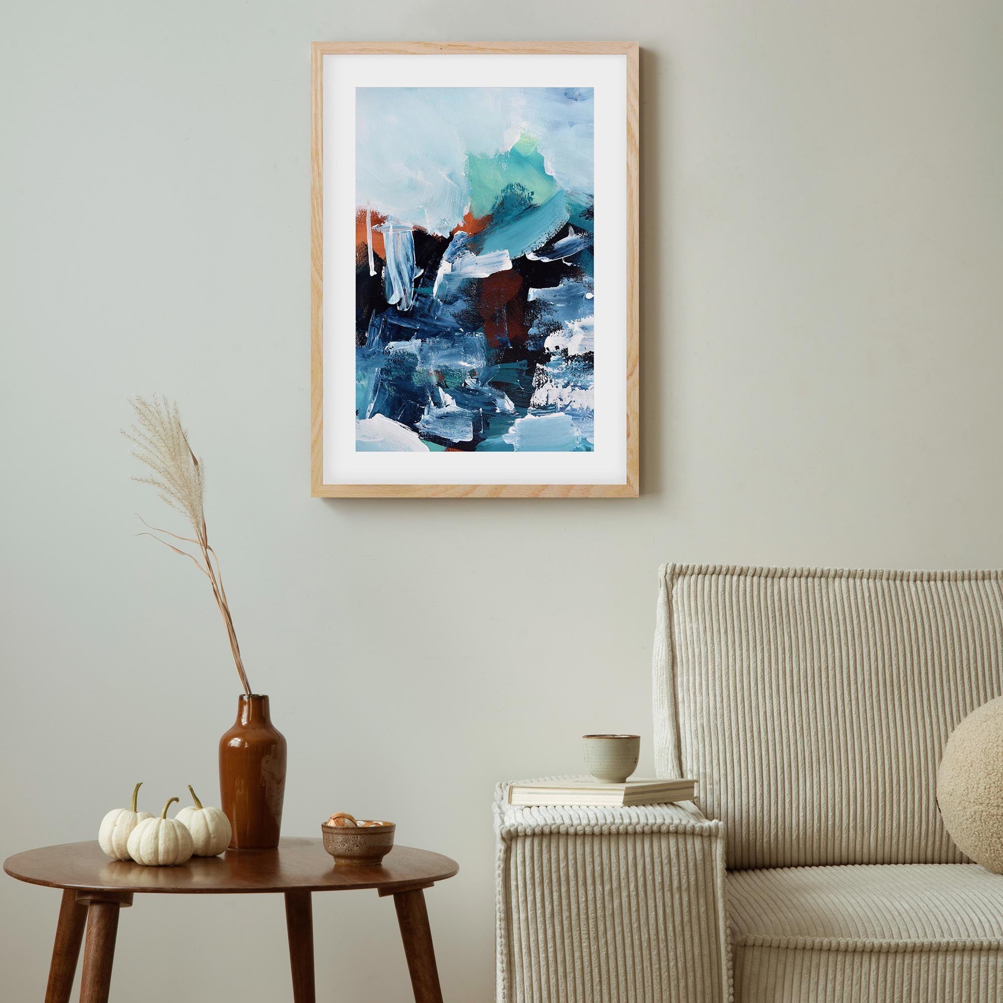 Abstract 186 Framed Art