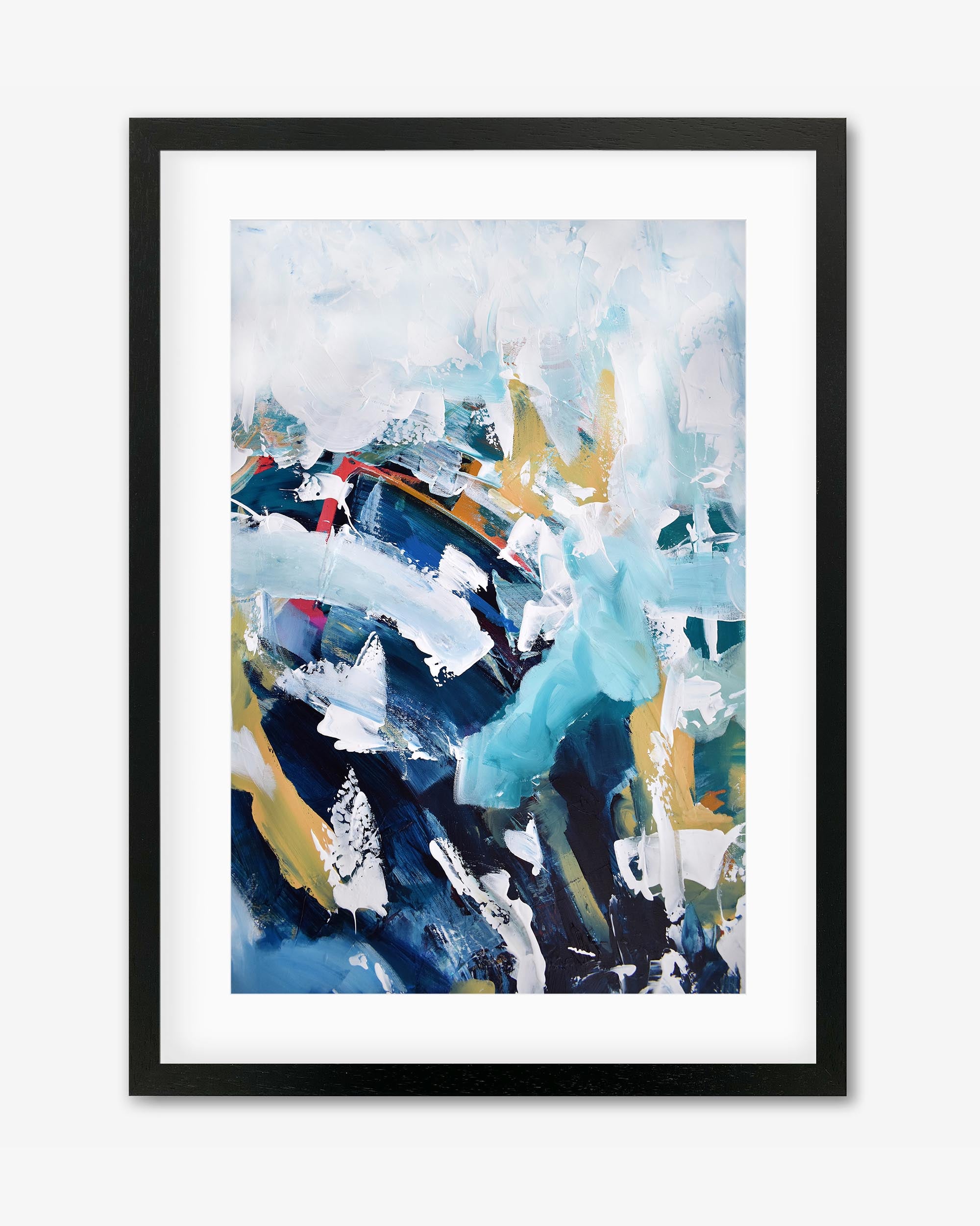 Abstract 201 Framed Art