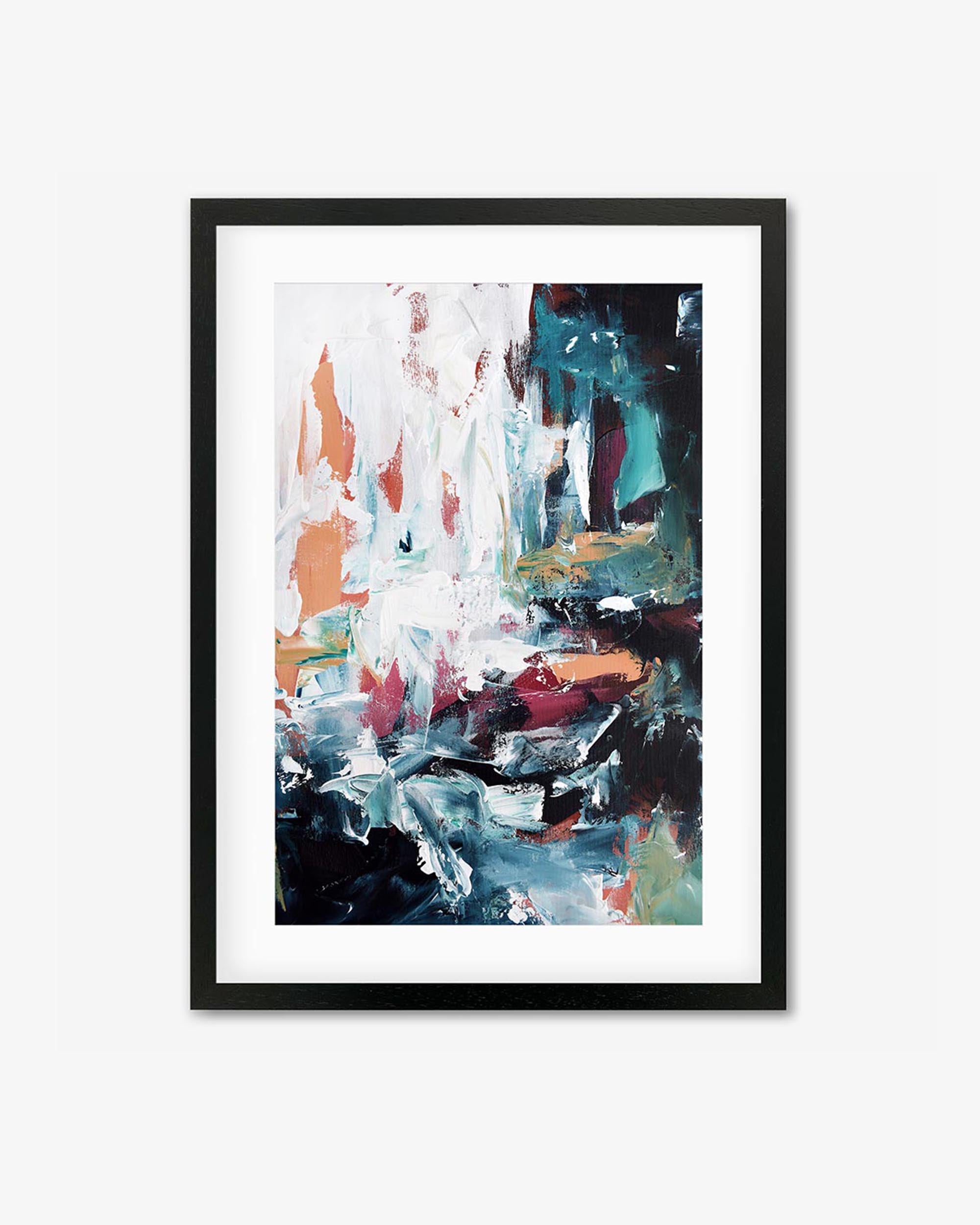 Abstract 256 Framed Art