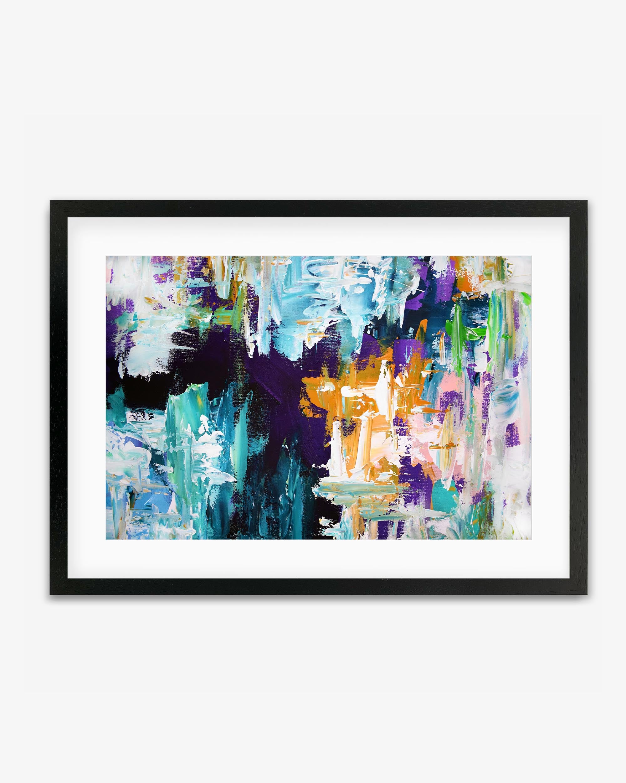 Abstract 169 Framed Art