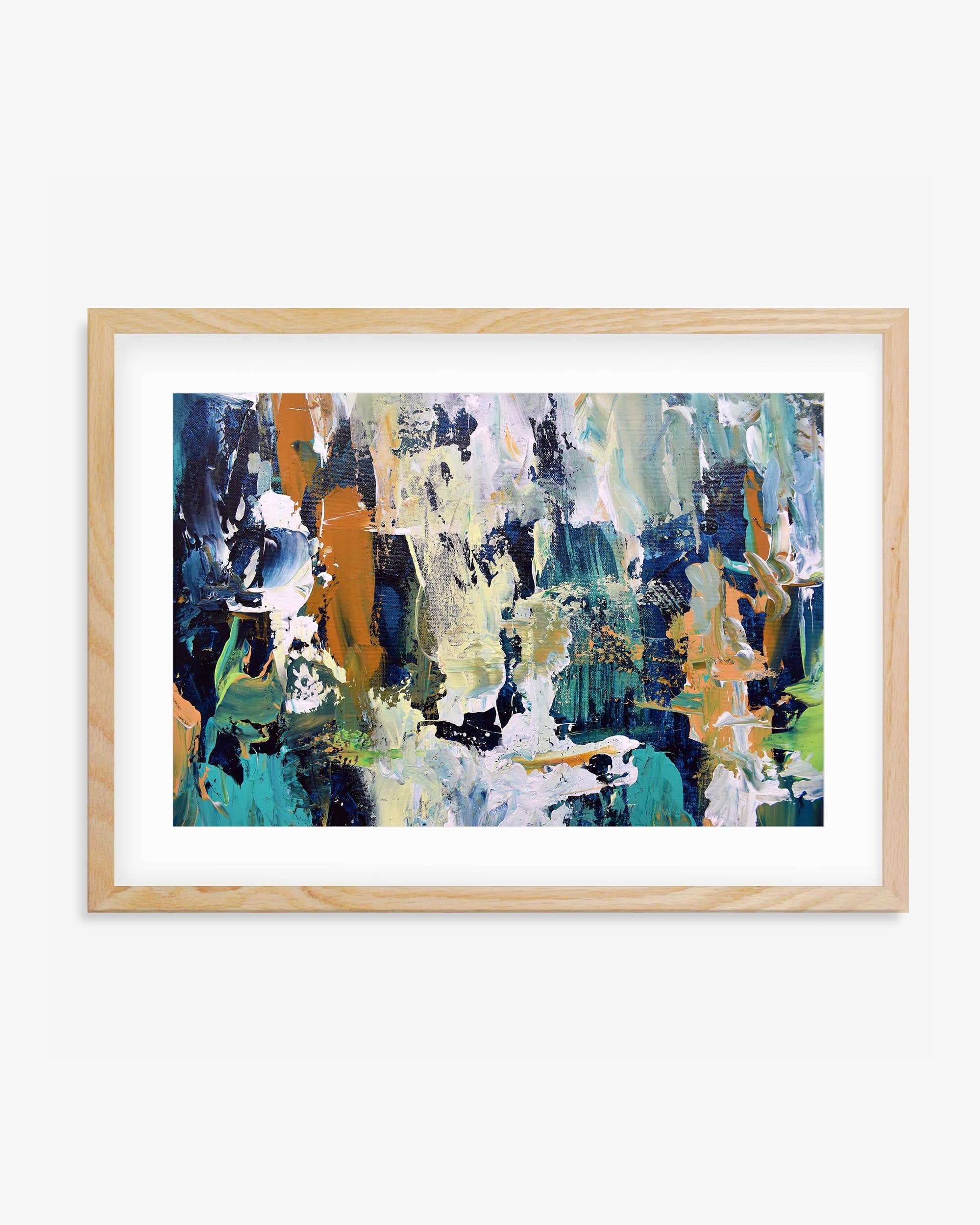 Abstract 284 Framed Art