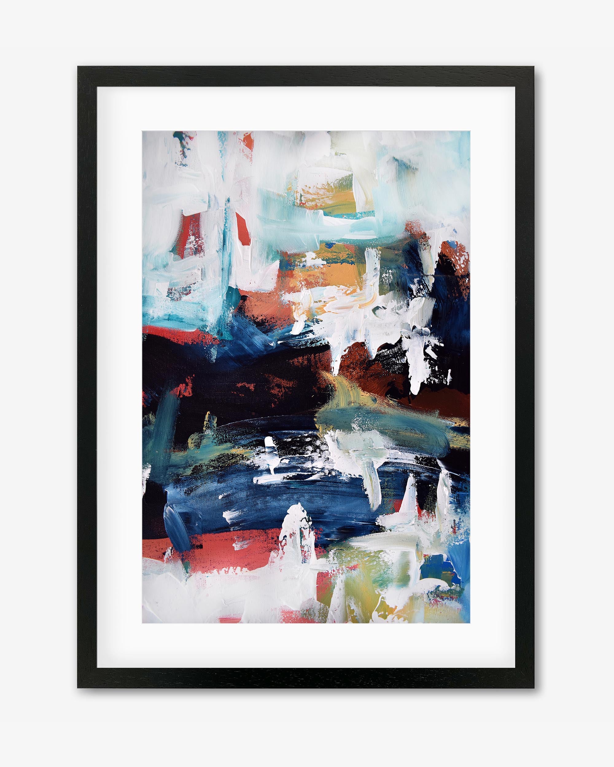 Abstract 197 Framed Art