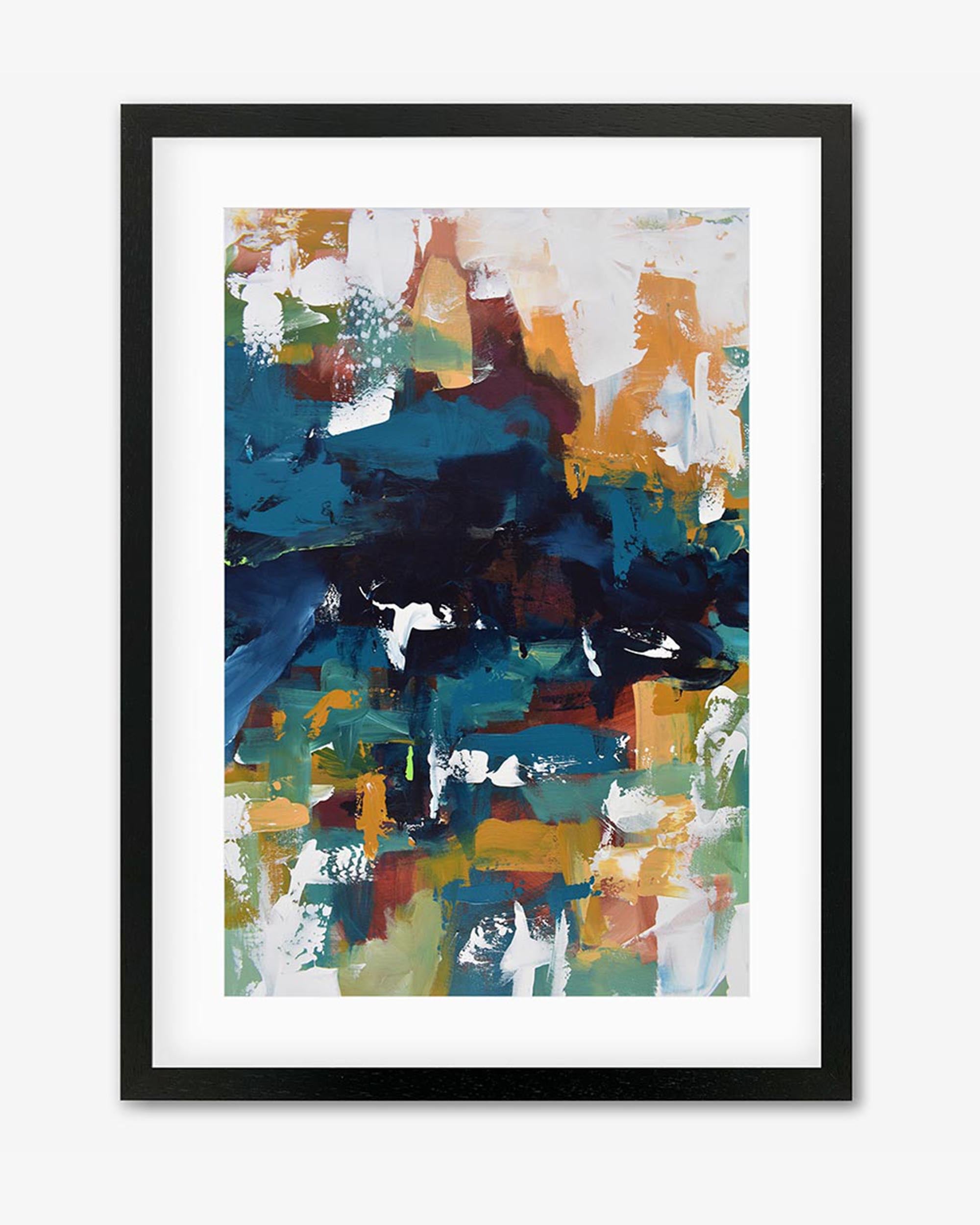 Abstract 373 Framed Art